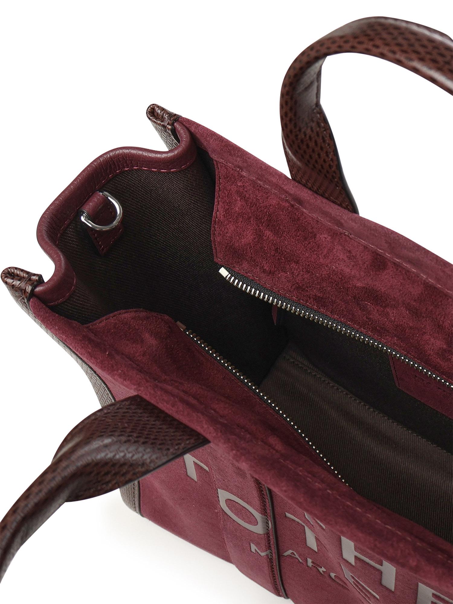 Оригінальна Borsa The Medium Tote In Pelle Scamosciata Marc jacobs – збільшений вид