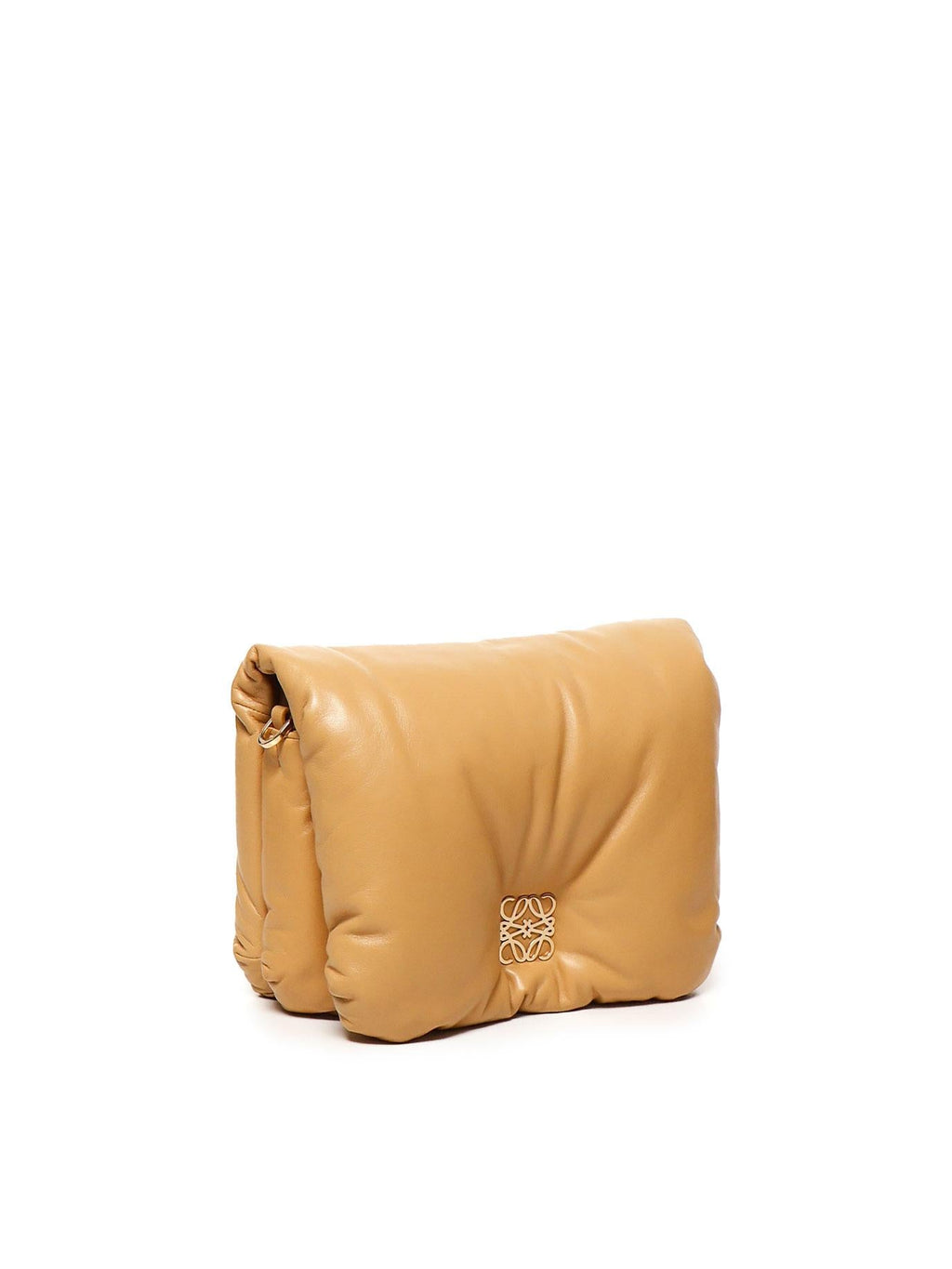 Оригінальна Borsa Puffer Goya In Agnello Nappato Lucido Loewe – вид ззаду