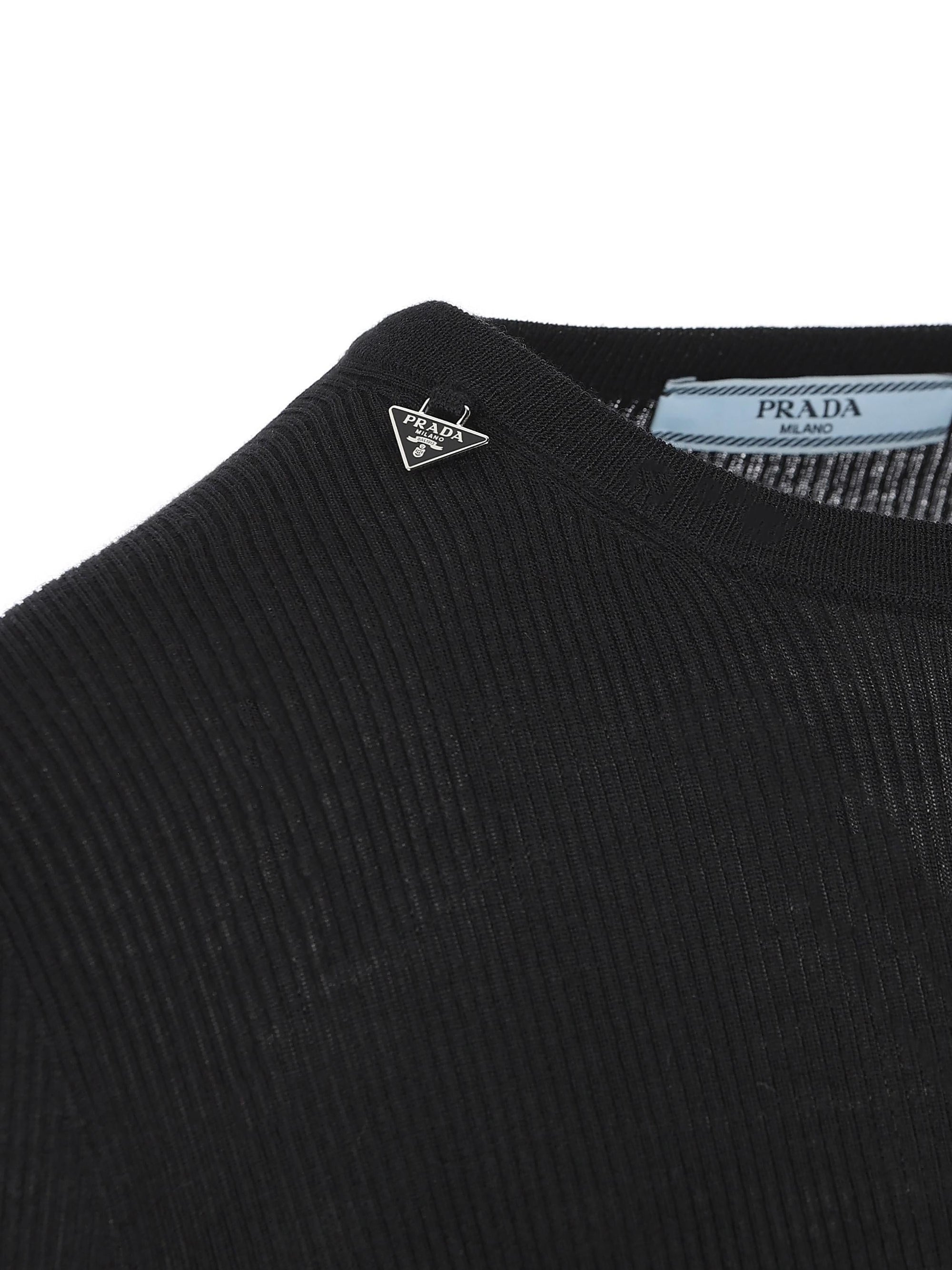 Оригінальна Maglia Girocollo In Lana Prada – детальний вид