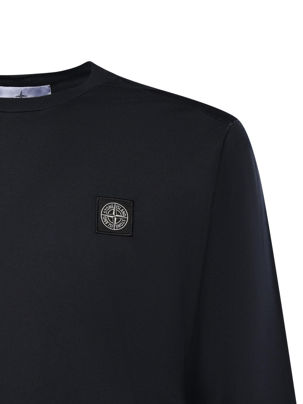 Оригінальна T-Shirt Con Patch Compass In Jersey DI Cotone Stone island – вид ззаду