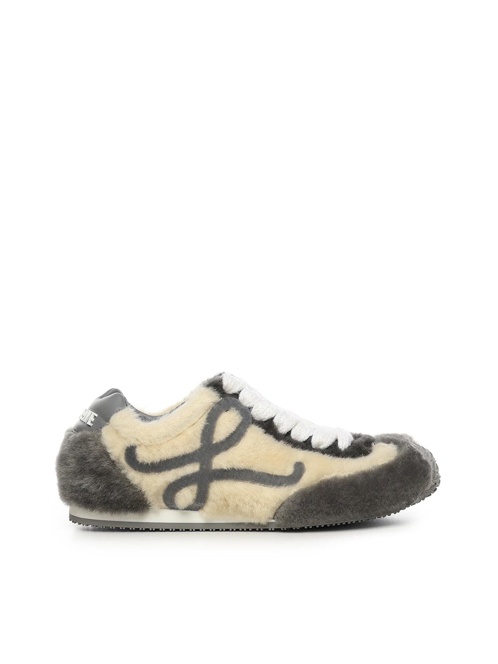 Оригінальна Sneaker Ballet Runner 2.0 In Shearling Loewe – боковий вид