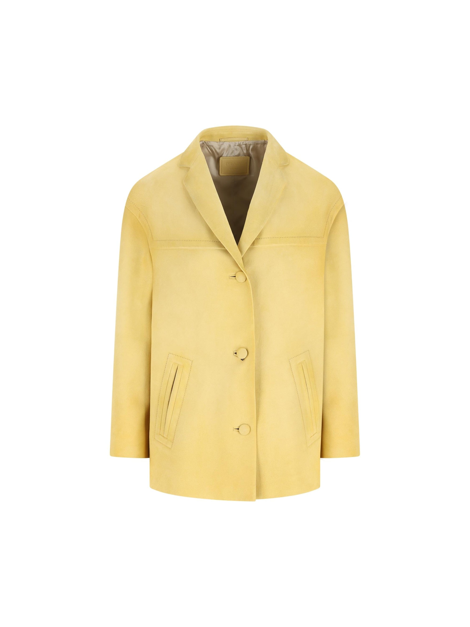 Оригінальна Giacca In Pelle Prada – боковий вид