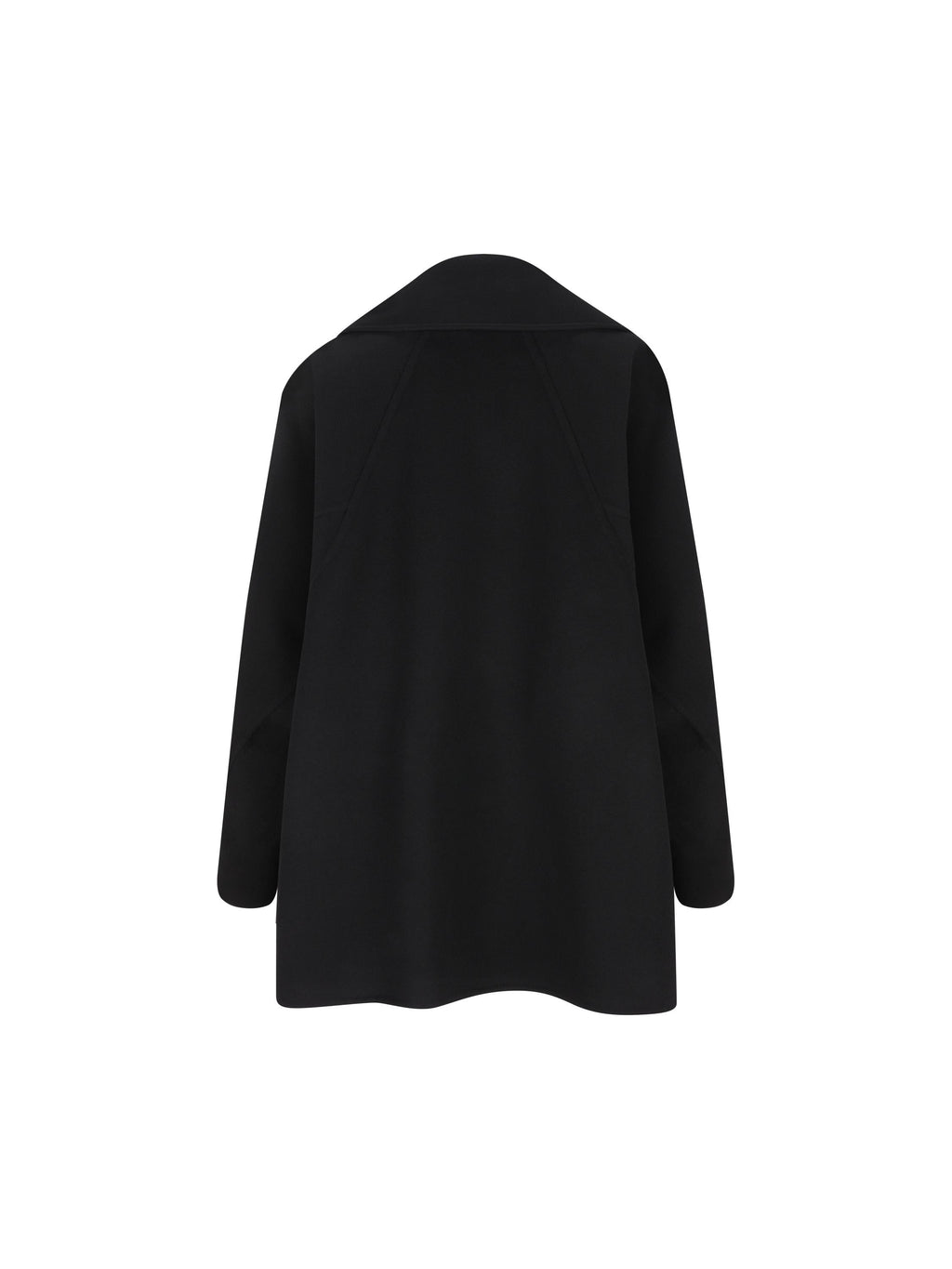 Short Wool Coat Loewe – Гарантія оригінальності – вид ззаду