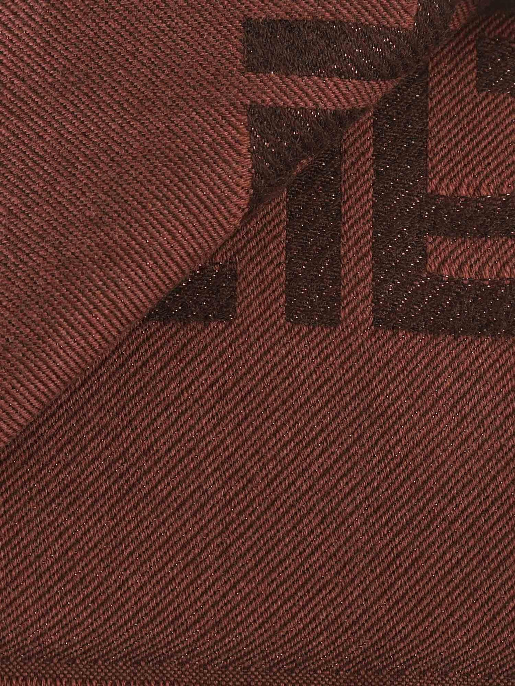 Scialle Ff Jacquard Fendi – Гарантія оригінальності – вид ззаду