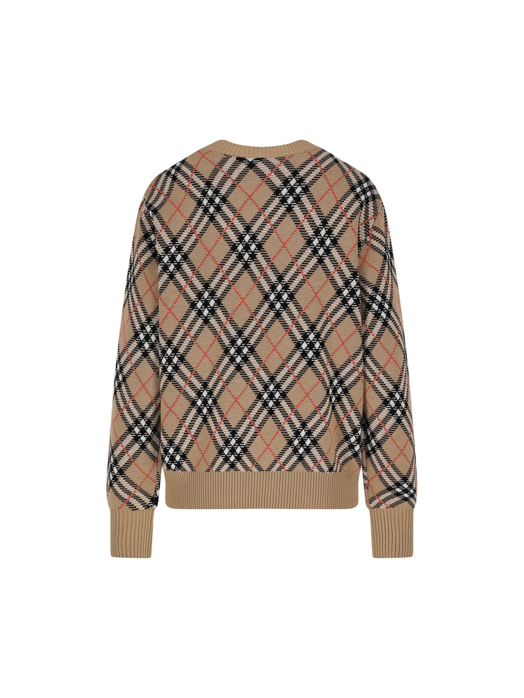 Wool Sweater Burberry – Гарантія оригінальності – вид ззаду