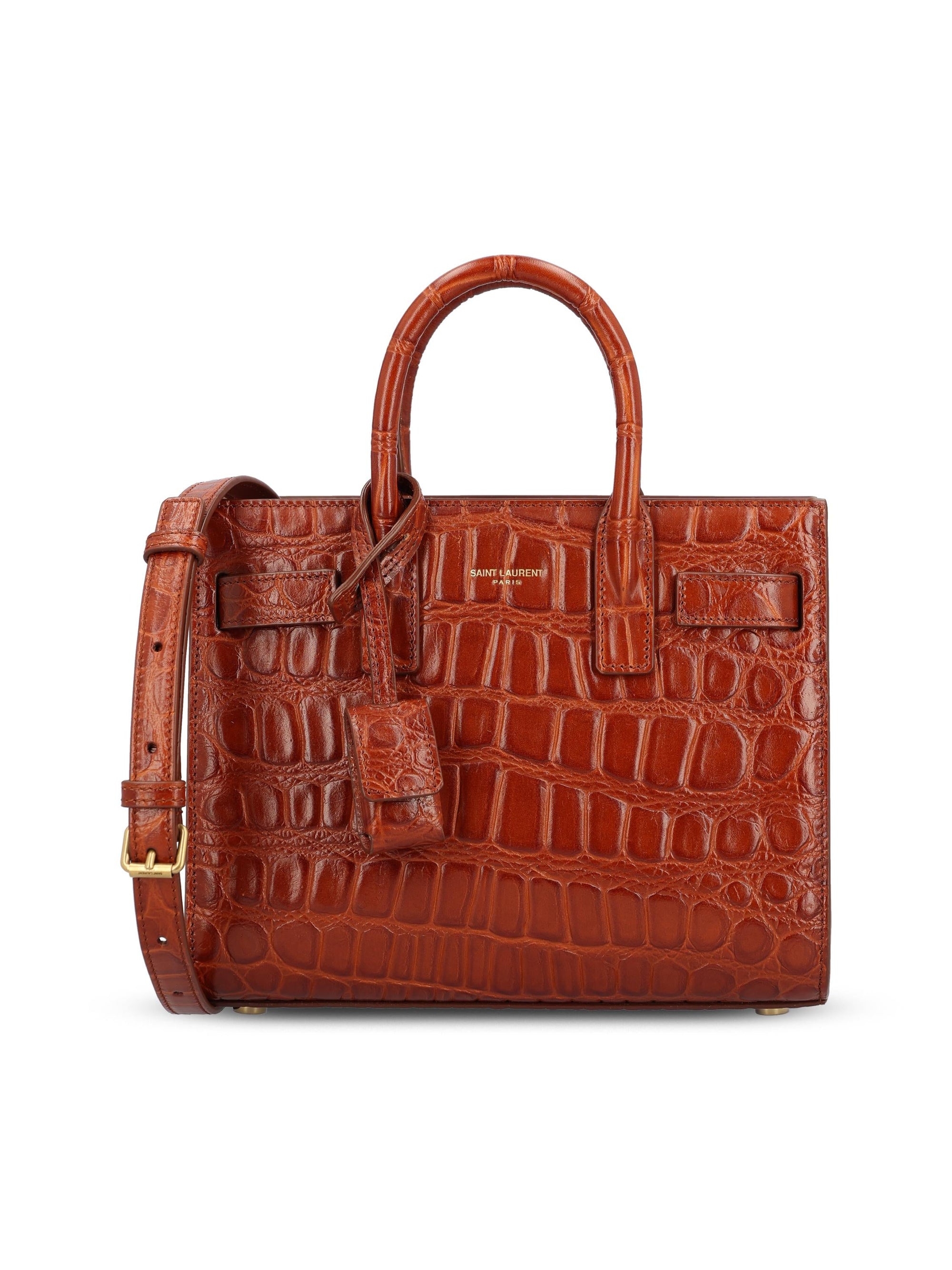 Leather Handbag Made From Calfskin. Saint laurent – Гарантія оригінальності – боковий вид