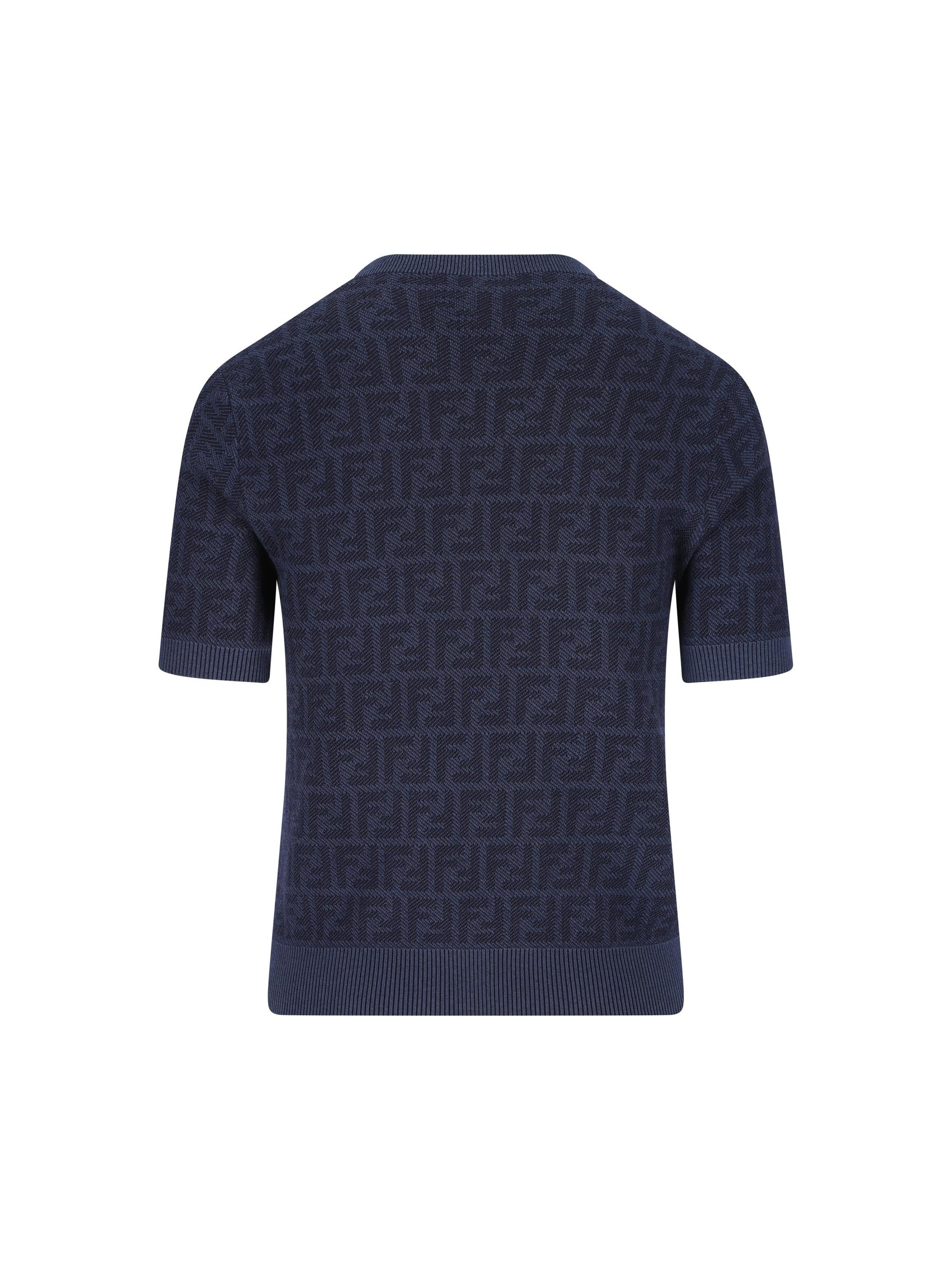 Wool And Silk Sweater Fendi – Гарантія оригінальності – вид ззаду