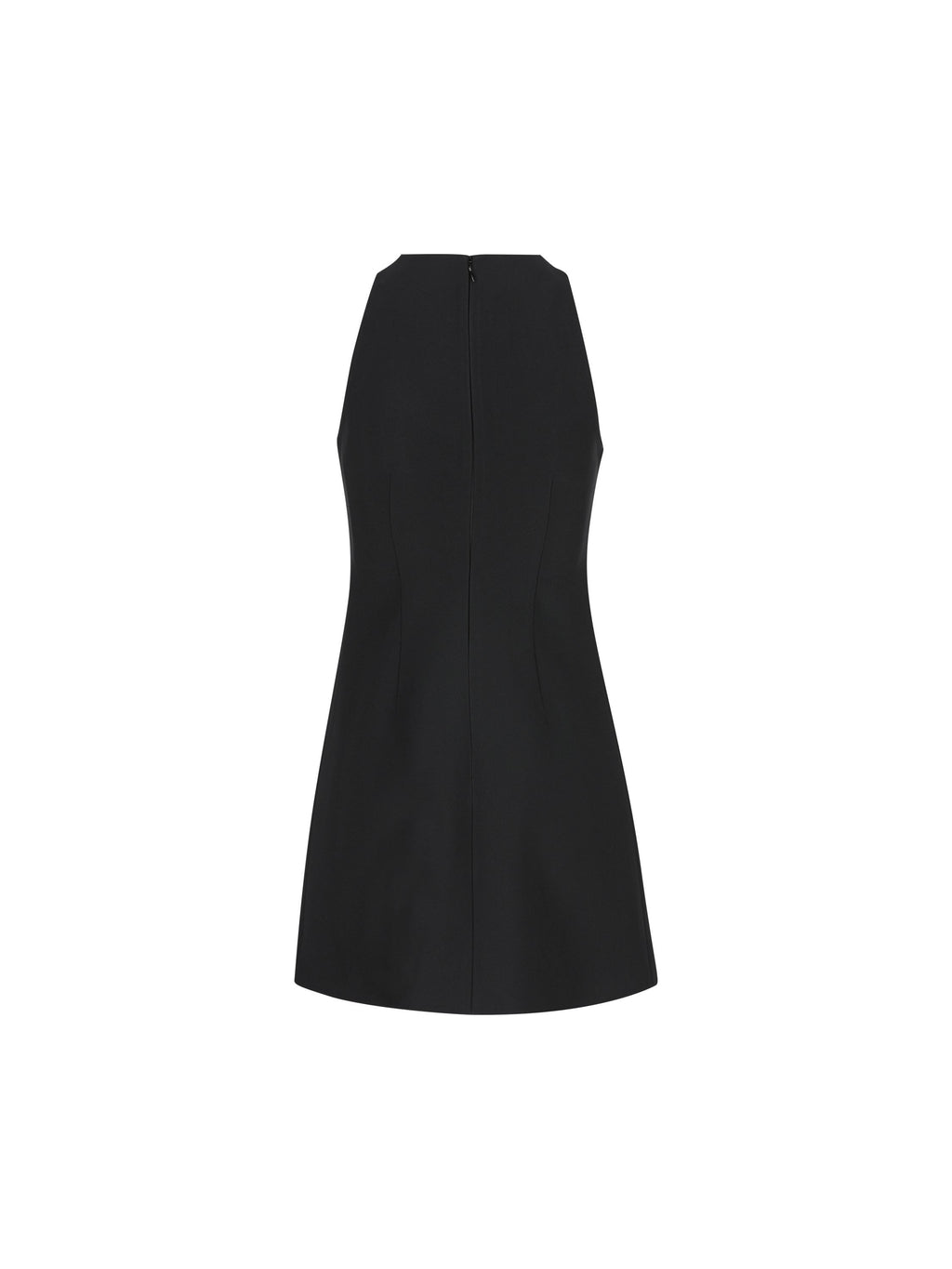 Оригінальна Short Dress In Sablè Prada – вид ззаду