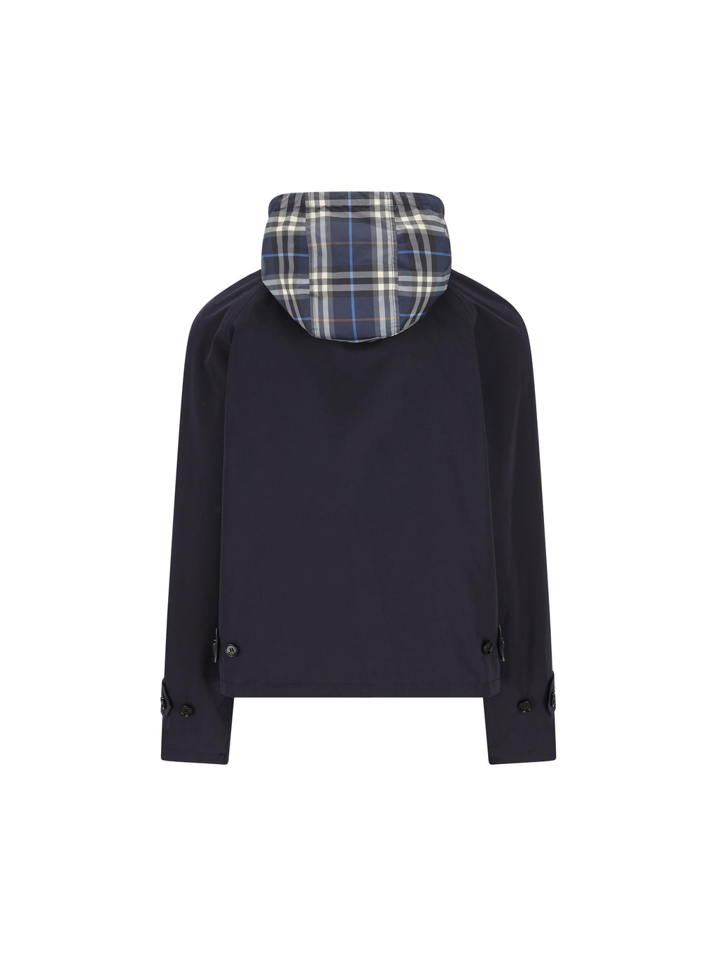 Giacca Reversibile In Cotone Check Burberry – Гарантія оригінальності – вид ззаду