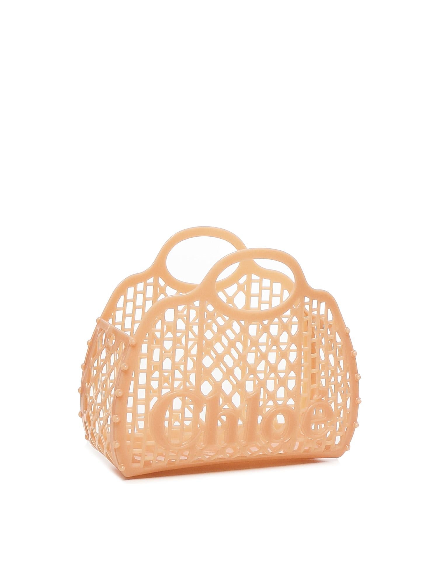 Tote Bag Cage In Gomma Chloe оригінал – Купити в Україні – вид ззаду