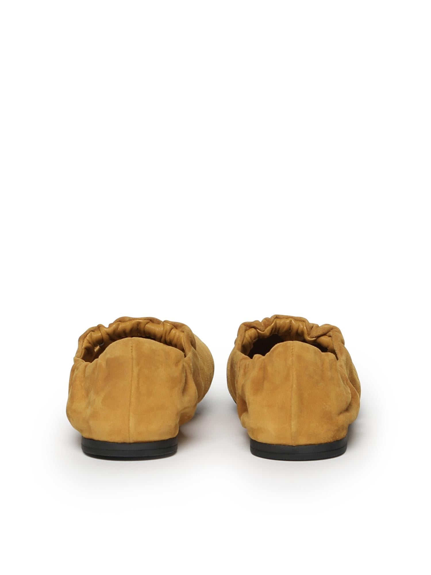 Оригінальна Ballerine Ruches In Camoscio Miu miu – детальний вид