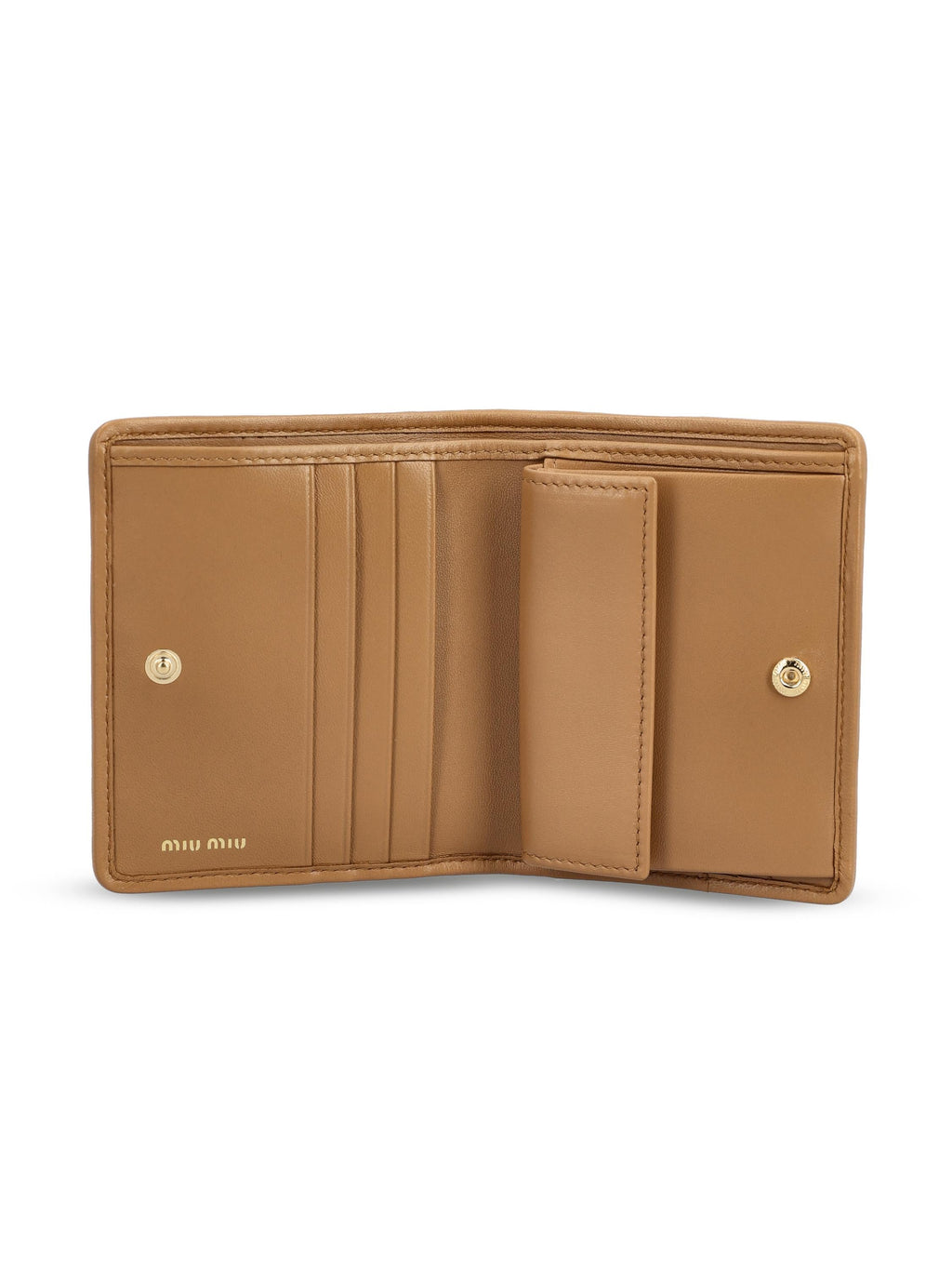 Small Nappa Matelassé Wallet Miu miu – Гарантія оригінальності – збільшений вид