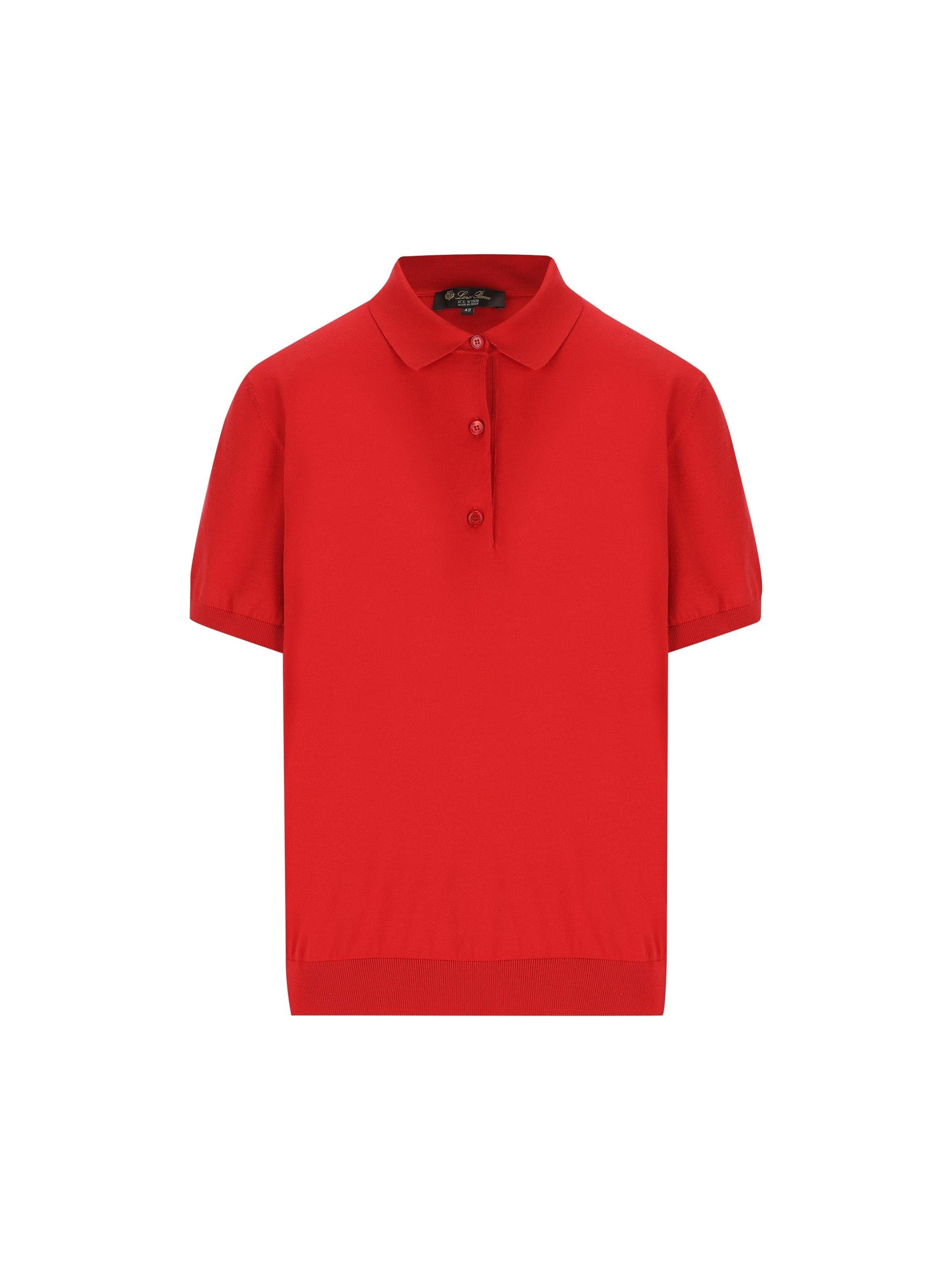 Cotton Polo Loro piana – Гарантія оригінальності – боковий вид