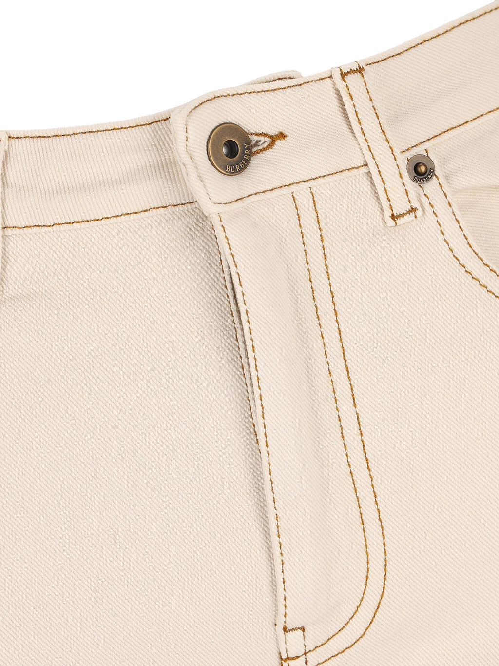 Jeans Bootcut A Vita Alta Burberry – Гарантія оригінальності – детальний вид
