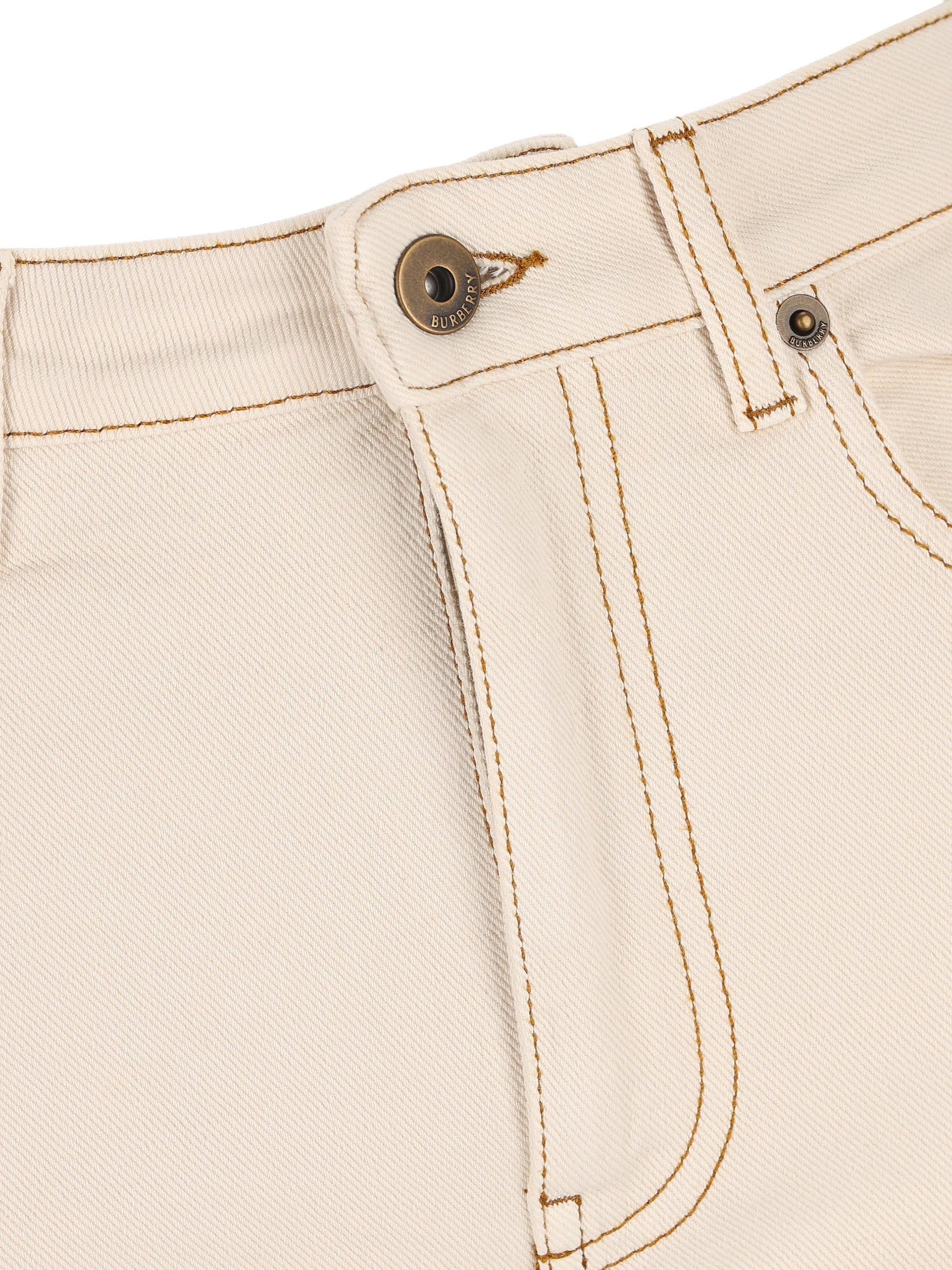 Jeans Bootcut A Vita Alta Burberry – Гарантія оригінальності – детальний вид