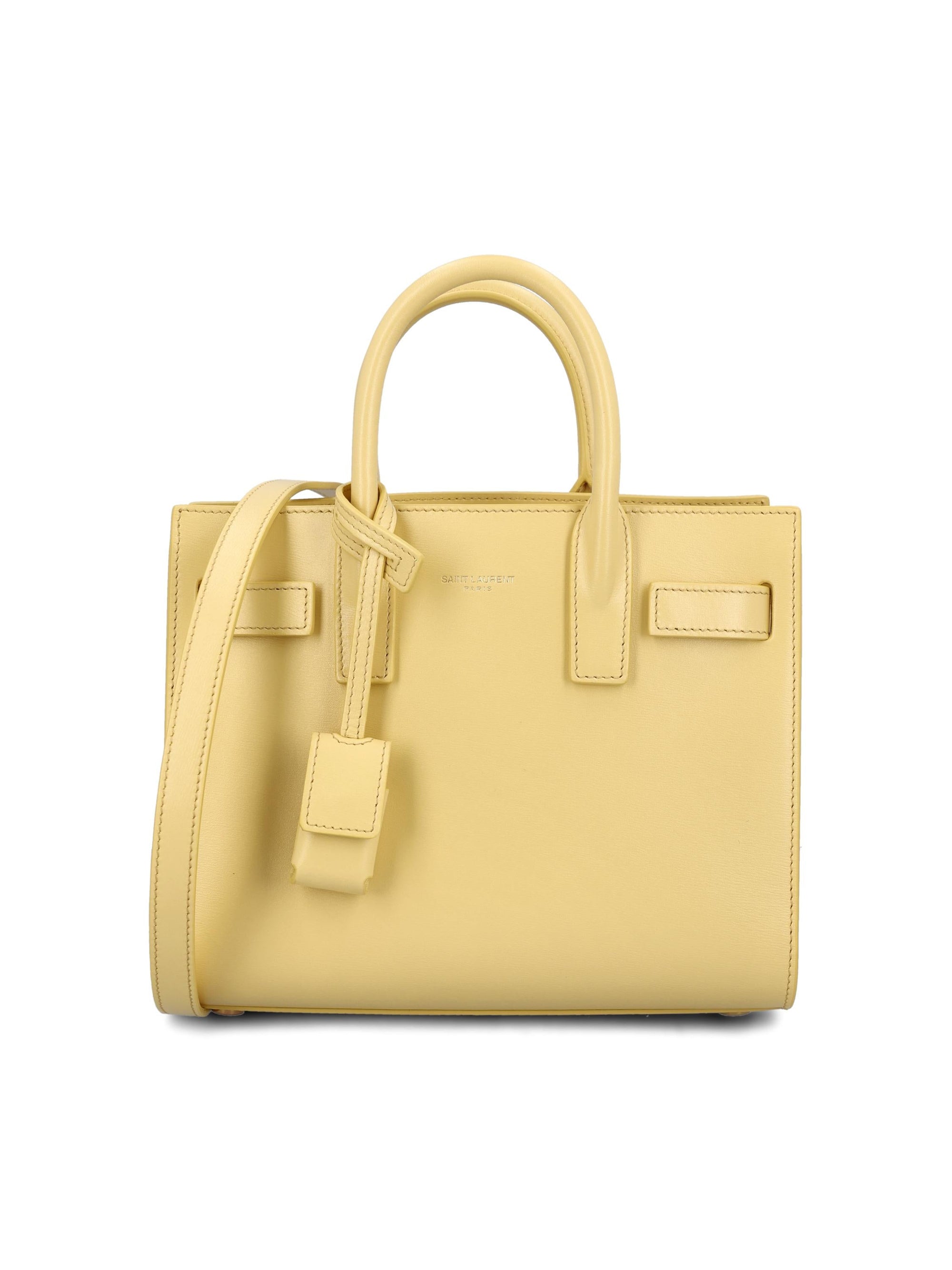Оригінальна Sac De Jour Leather Bag Saint laurent – боковий вид