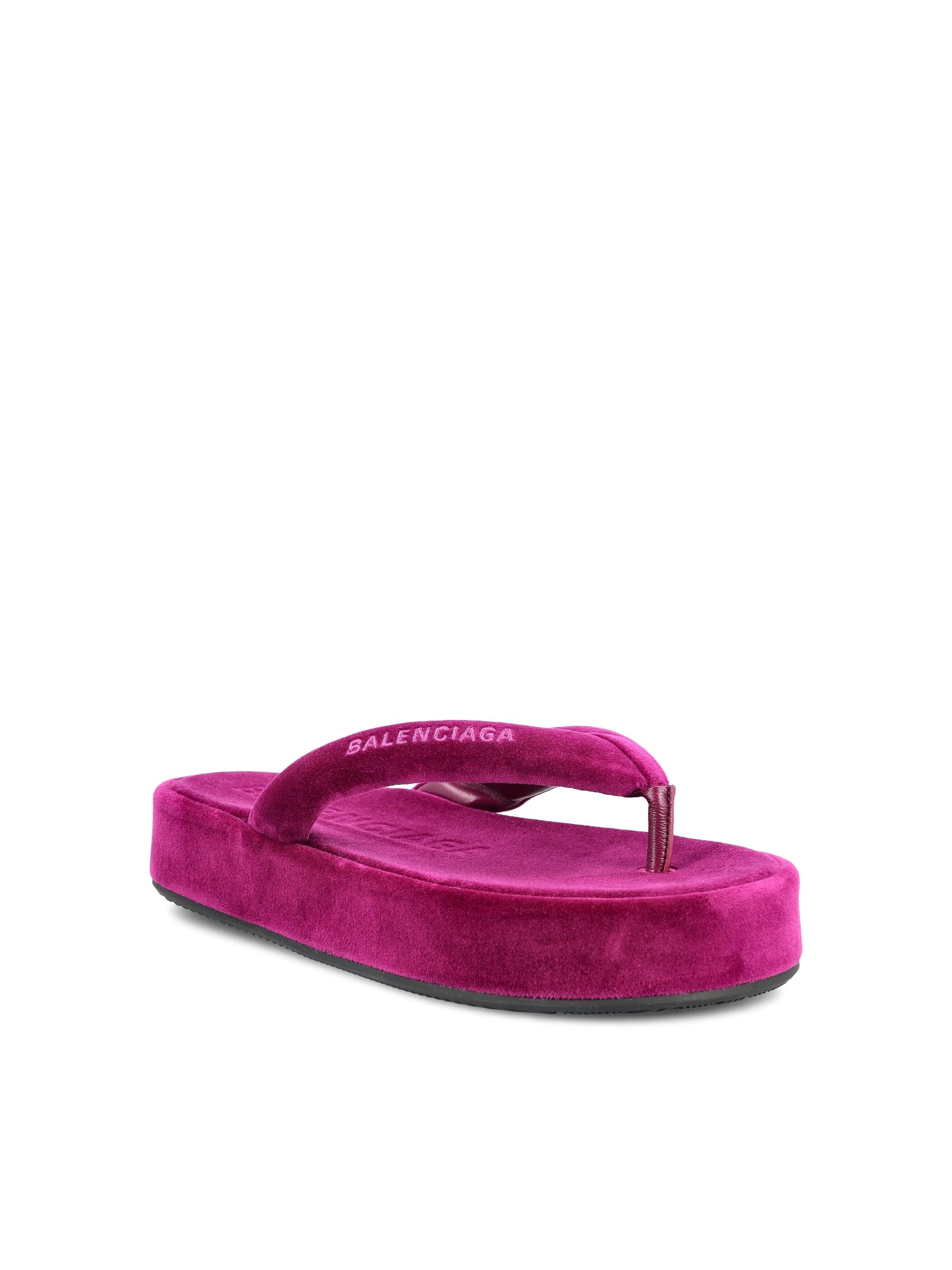 Jet Lag Flip Flops Balenciaga оригінал – Купити в Україні – вид ззаду