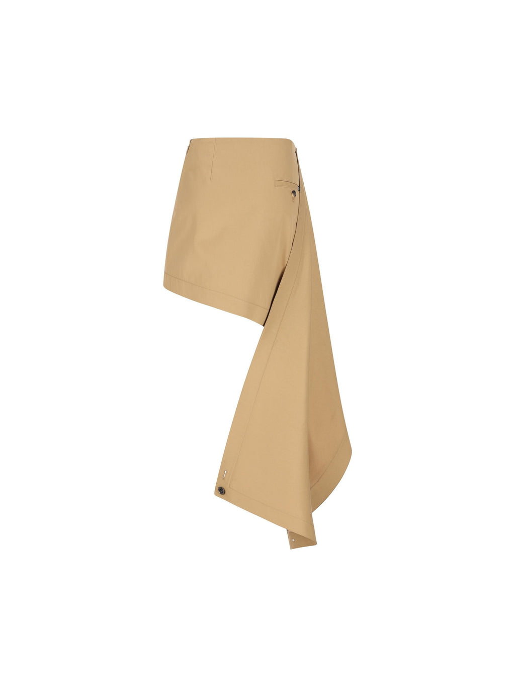 Оригінальна Cotton And Silk Skirt Loewe – вид ззаду