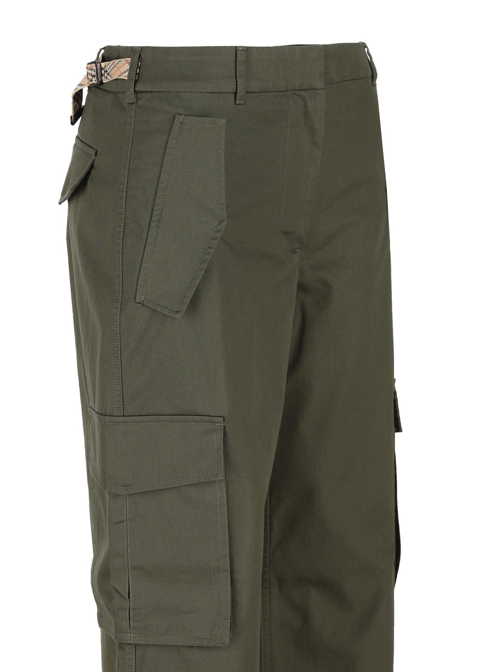Pantaloni Cargo In Gabardine Burberry – Гарантія оригінальності – збільшений вид