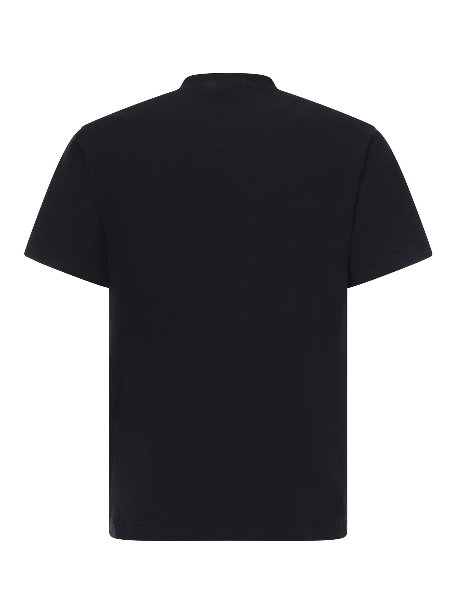 Оригінальна T-Shirt In Cotone Con Logo Stone island – детальний вид