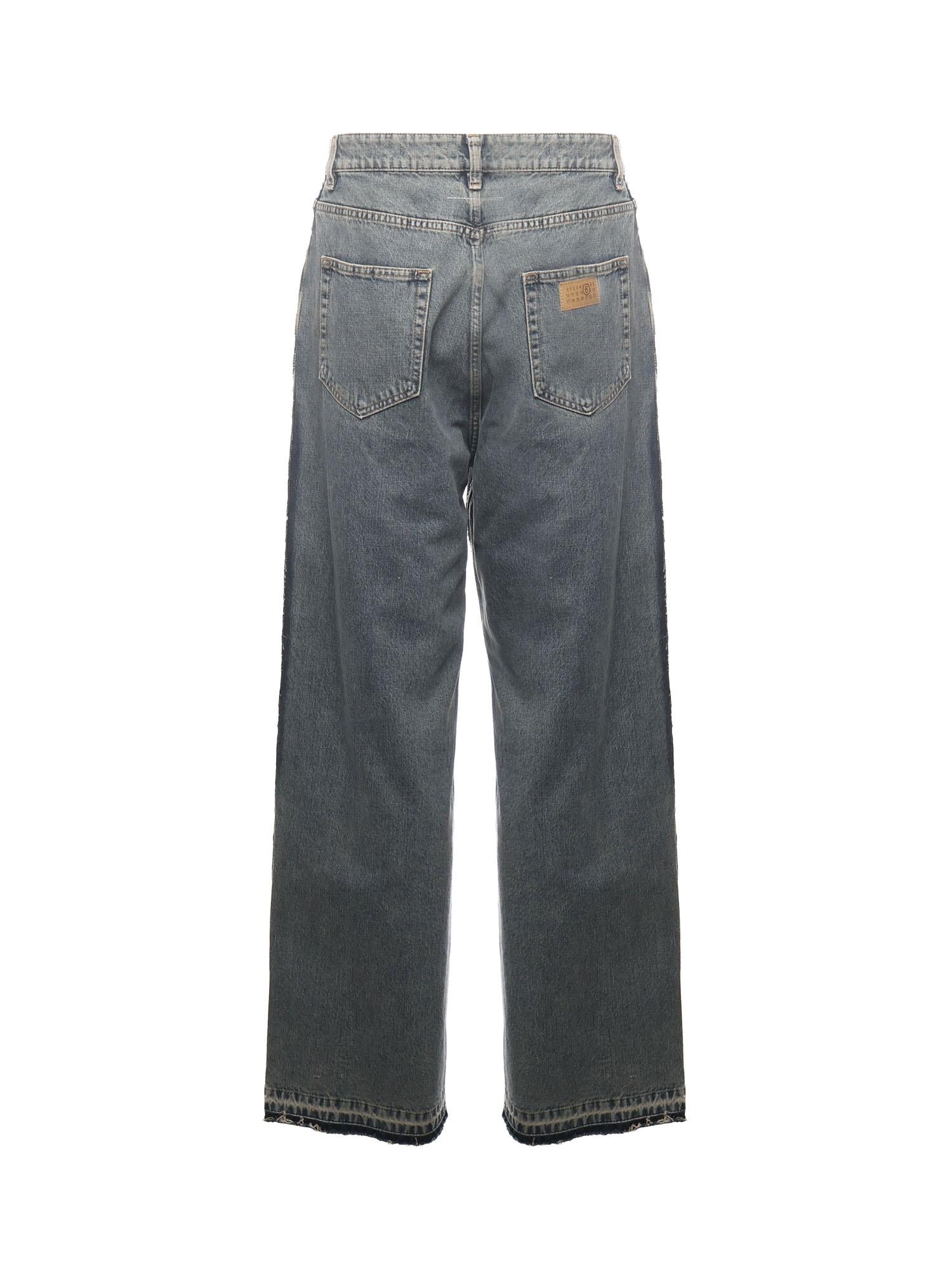 Jeans A Gamba Larga Maison margiela – Гарантія оригінальності – детальний вид
