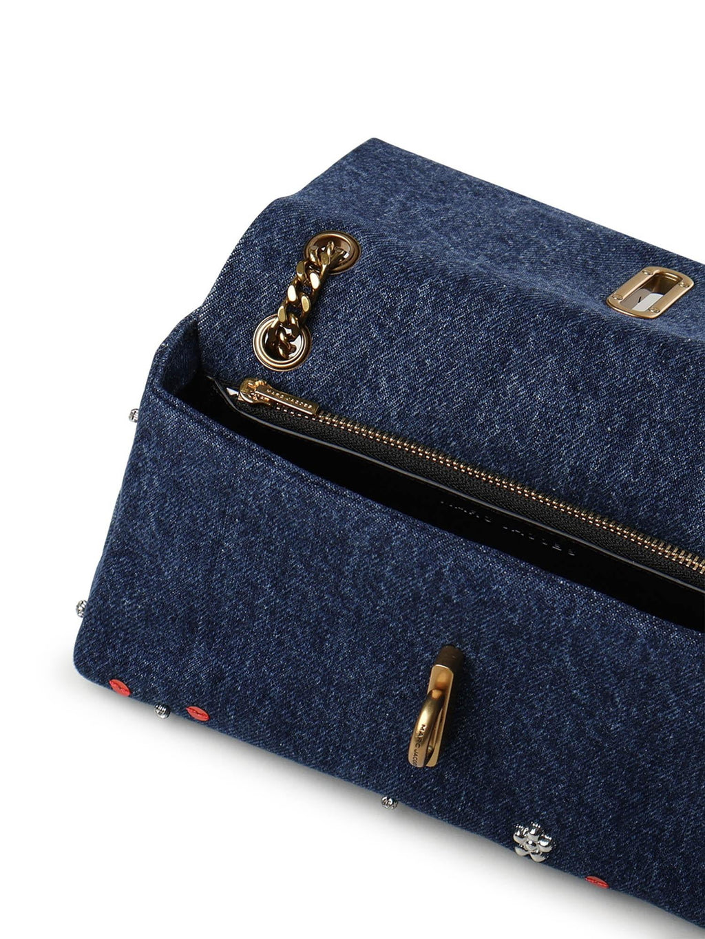 Оригінальна Mini Bag The Dual Chain In Denim Marc jacobs – збільшений вид