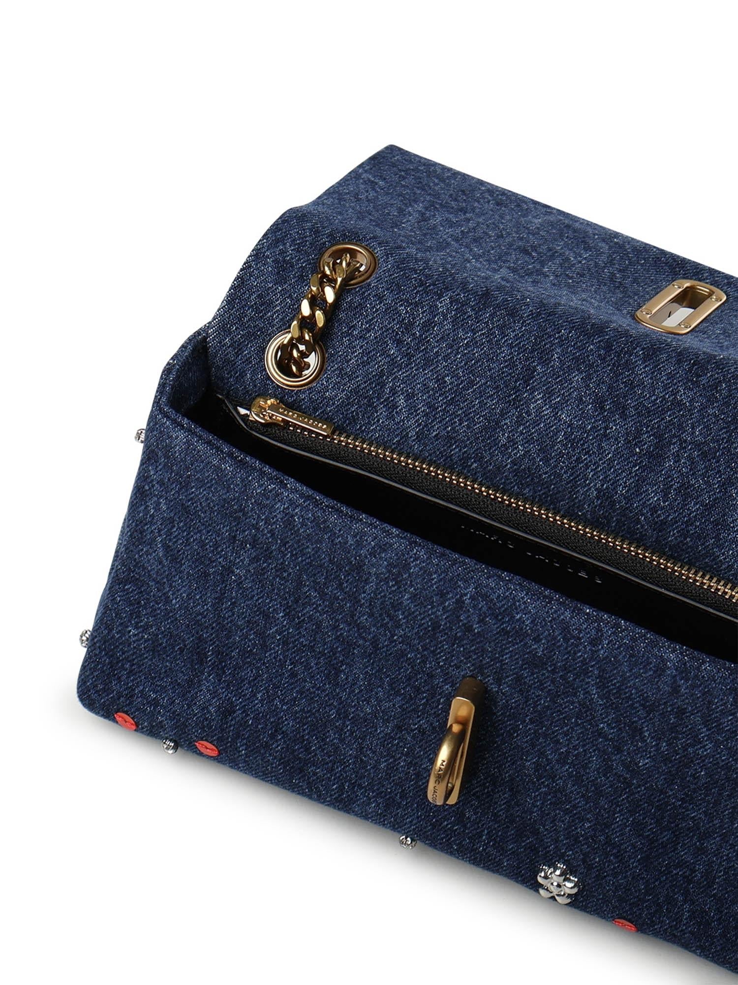 Оригінальна Mini Bag The Dual Chain In Denim Marc jacobs – збільшений вид