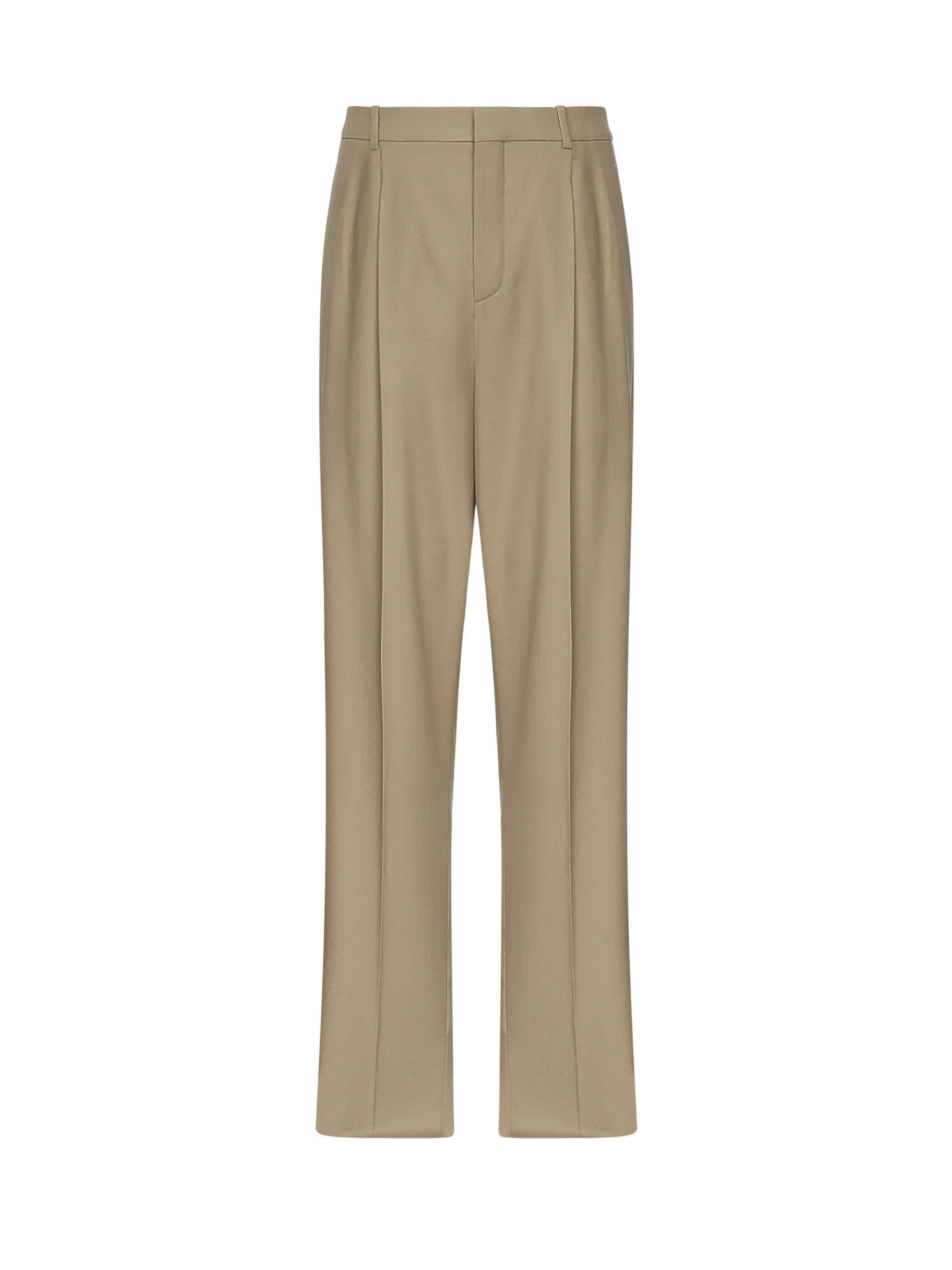 Pantaloni In Gabardine DI Lana Saint laurent оригінал – Купити в Україні – боковий вид