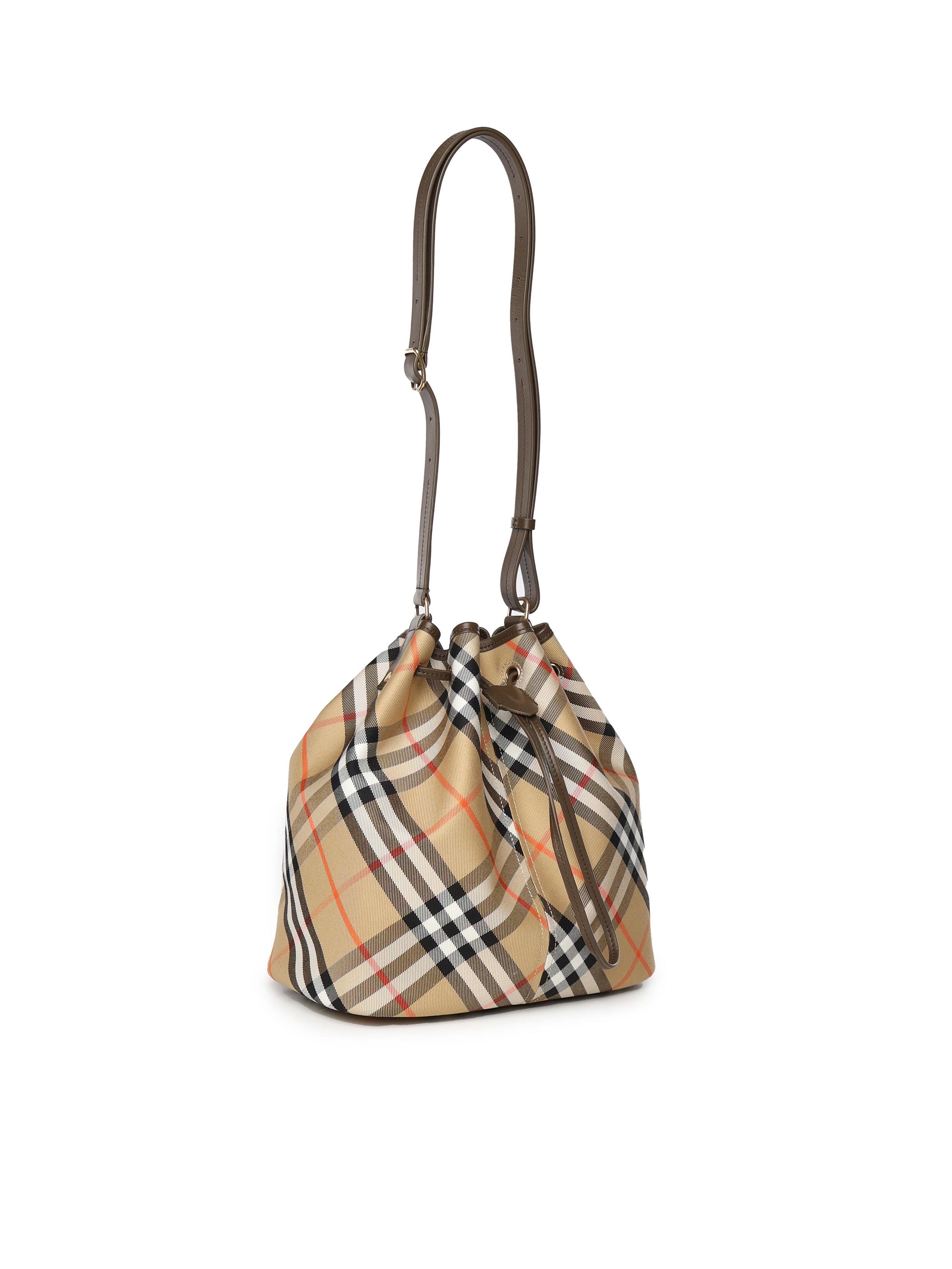 Оригінальна Borsa Secchiello Vintage Check Burberry – вид ззаду