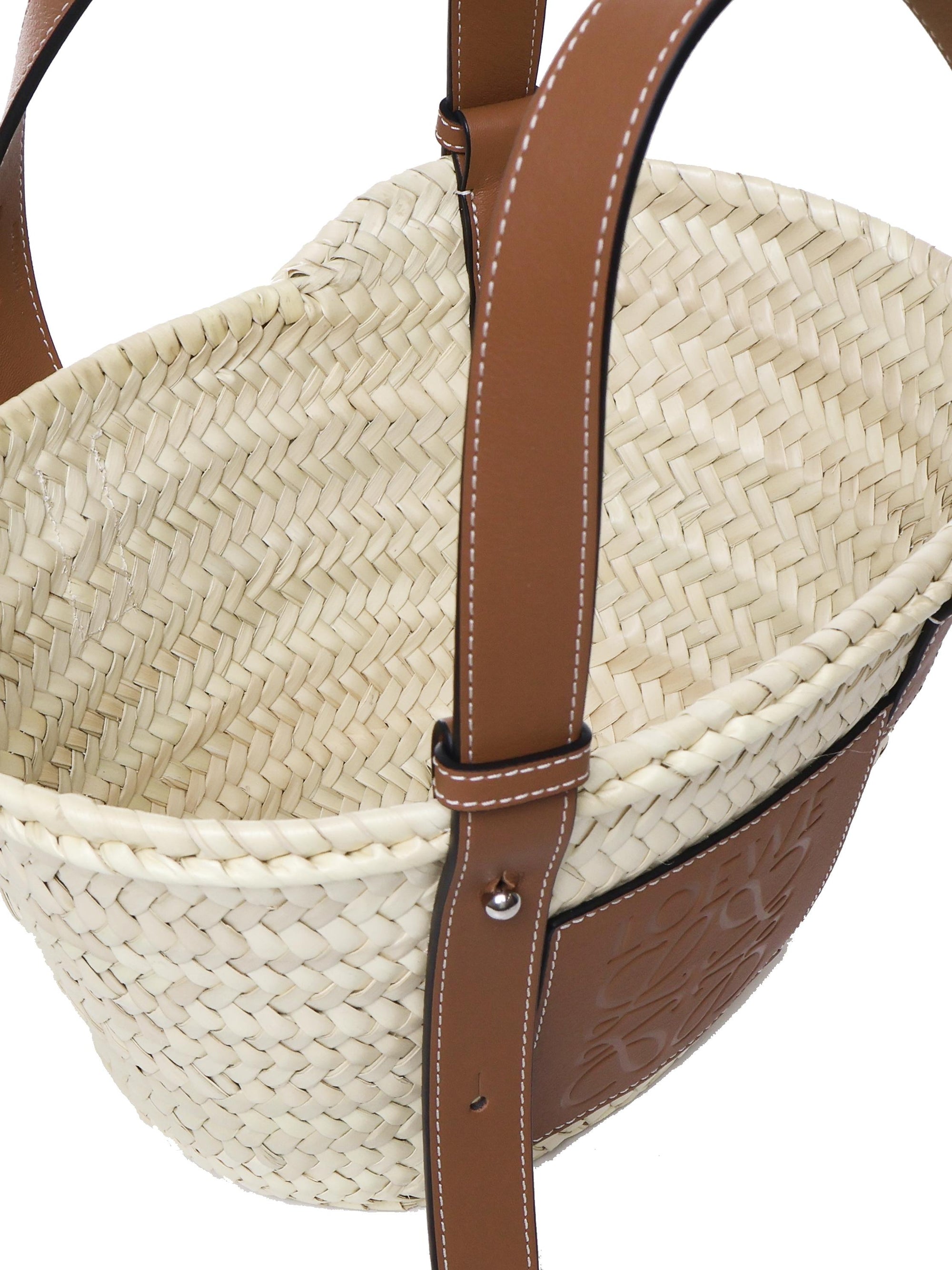 Borsa Basket In Foglia DI Palma Loewe – Гарантія оригінальності – збільшений вид