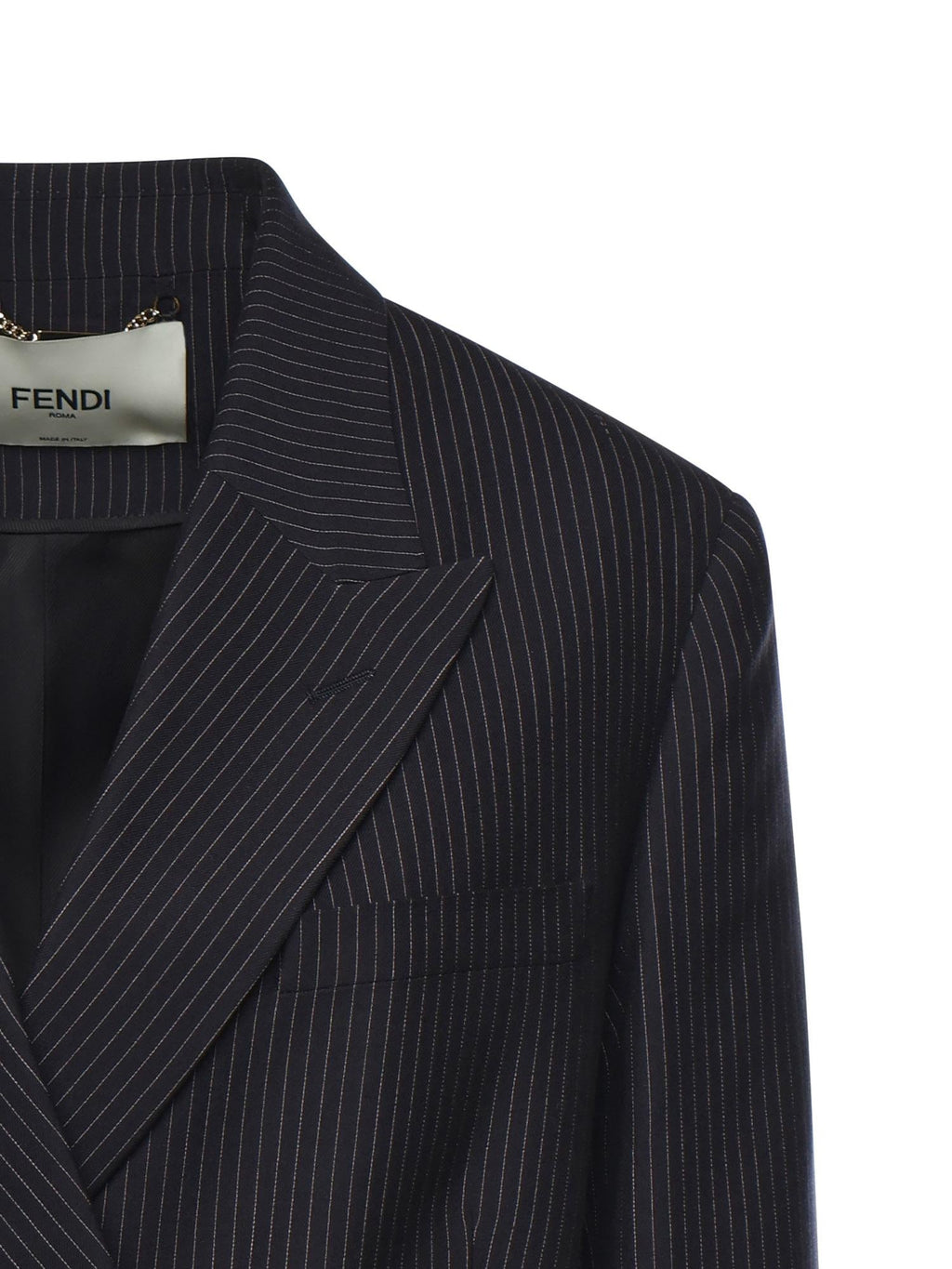 Blazer In Lana Gessata Fendi оригінал – Купити в Україні – вид ззаду