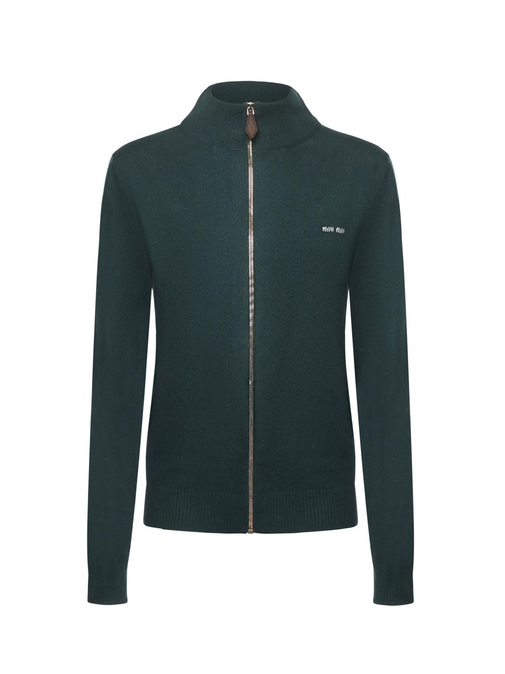 Maglia In Cashmere Con Logo Miu miu – Гарантія оригінальності – боковий вид