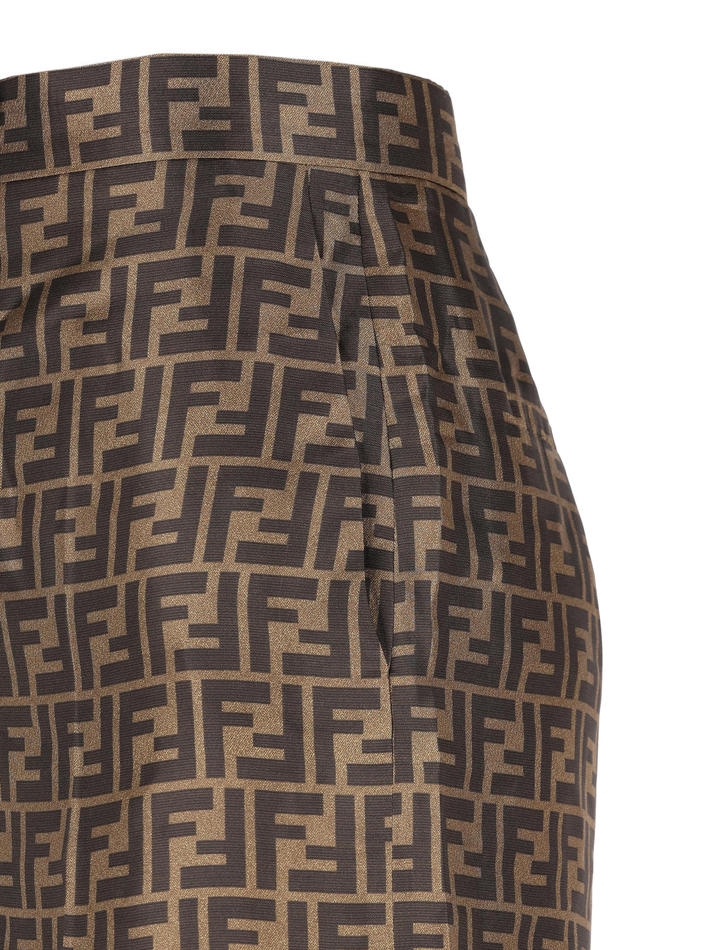 Silk Trousers Fendi – Гарантія оригінальності – детальний вид