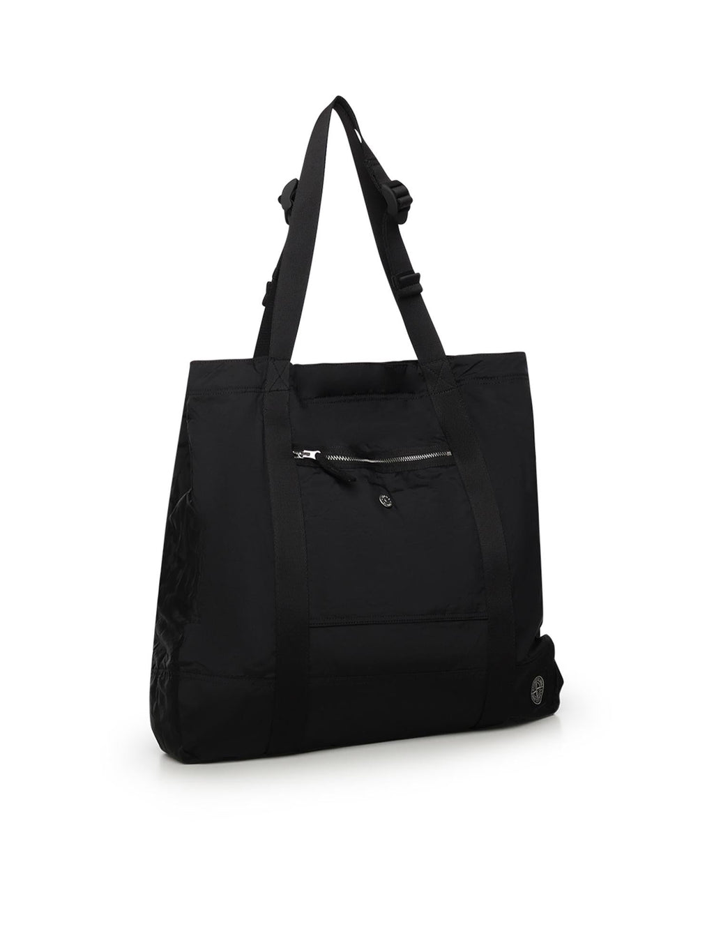 Tote Bag In Nylon Con Logo Stone island – Гарантія оригінальності – вид ззаду