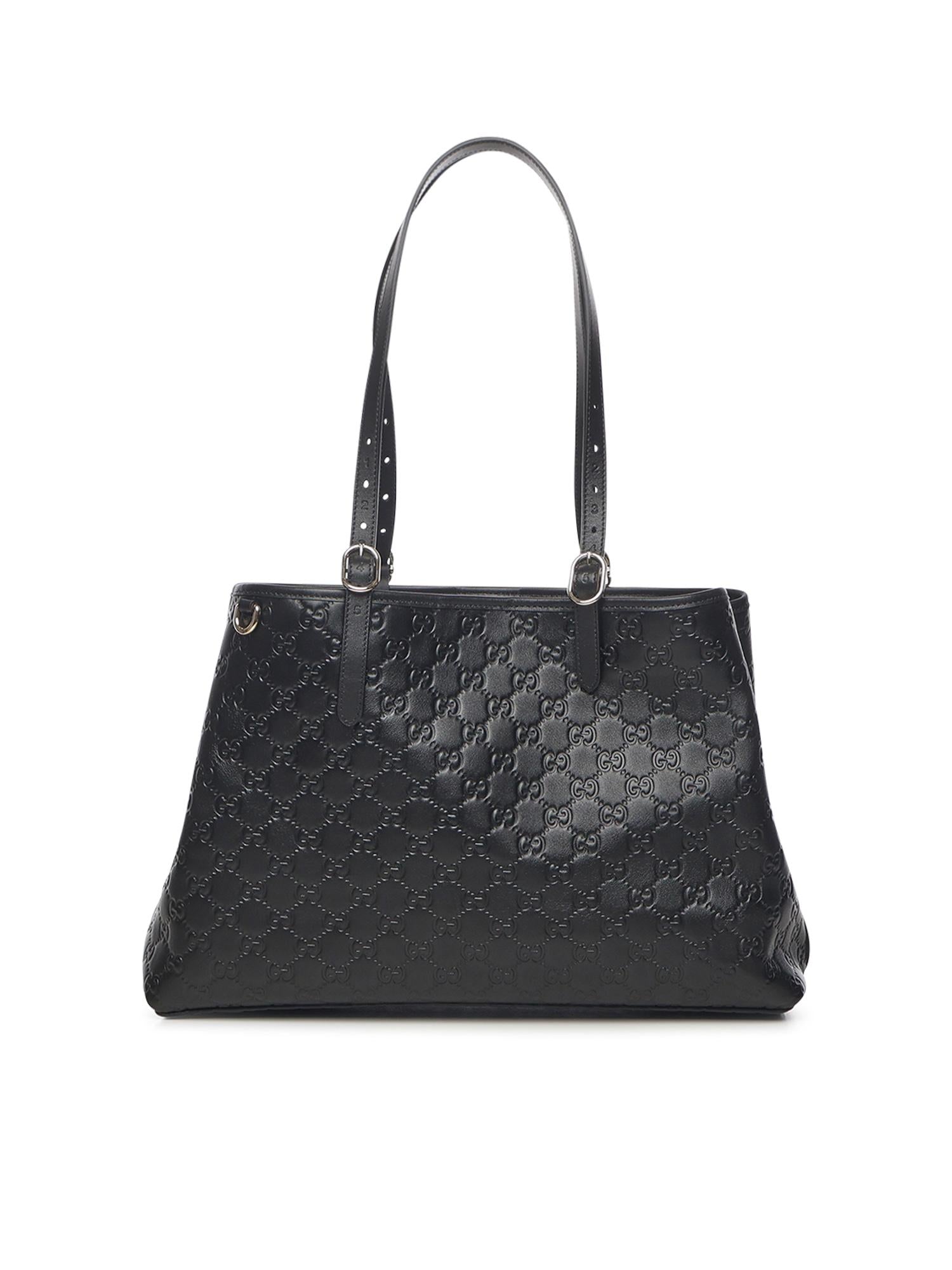 Borsa Shopping Gg Emblem In Pelle Gucci оригінал – Купити в Україні – боковий вид