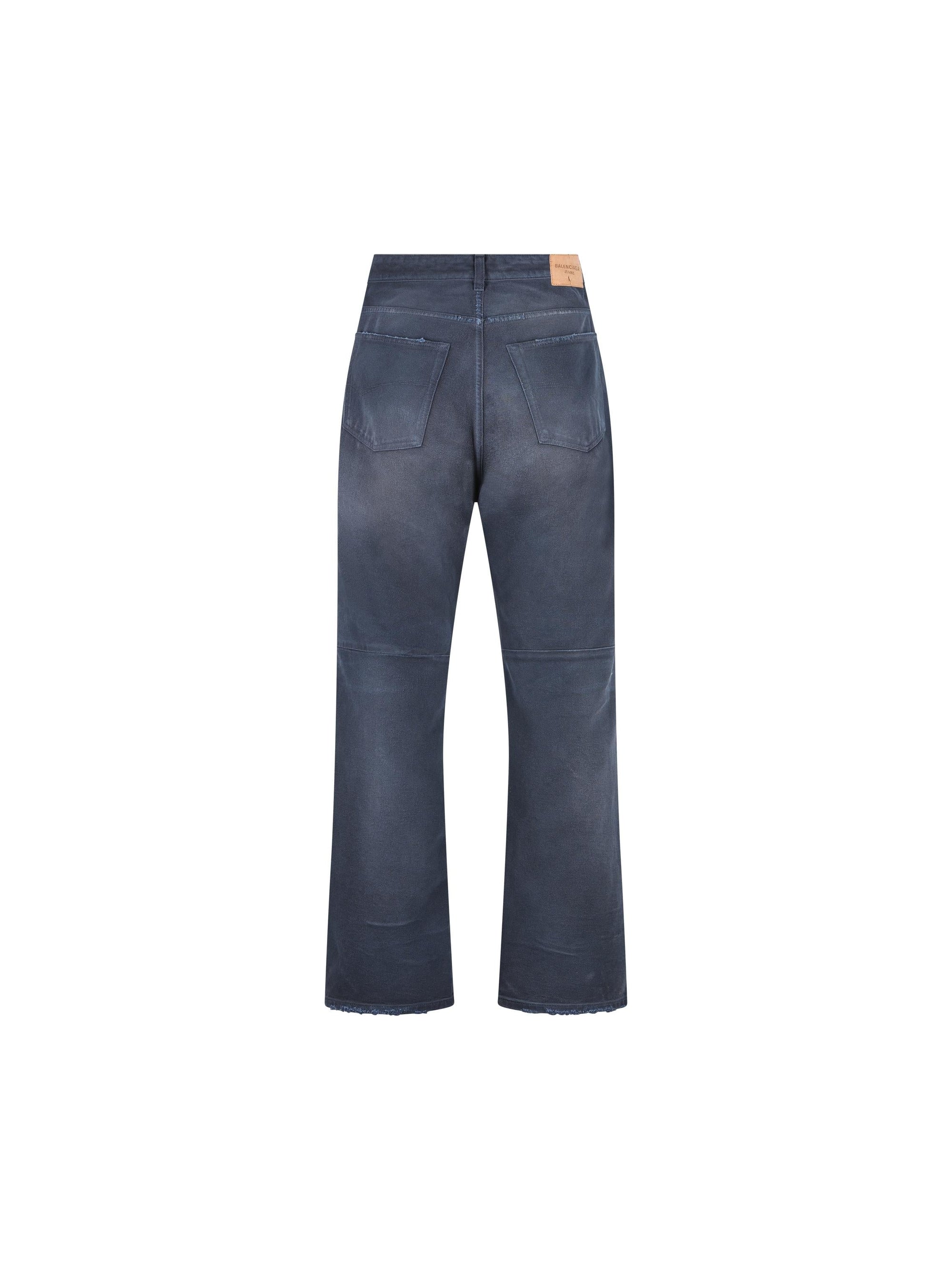 Denim Trousers Balenciaga оригінал – Купити в Україні – вид ззаду