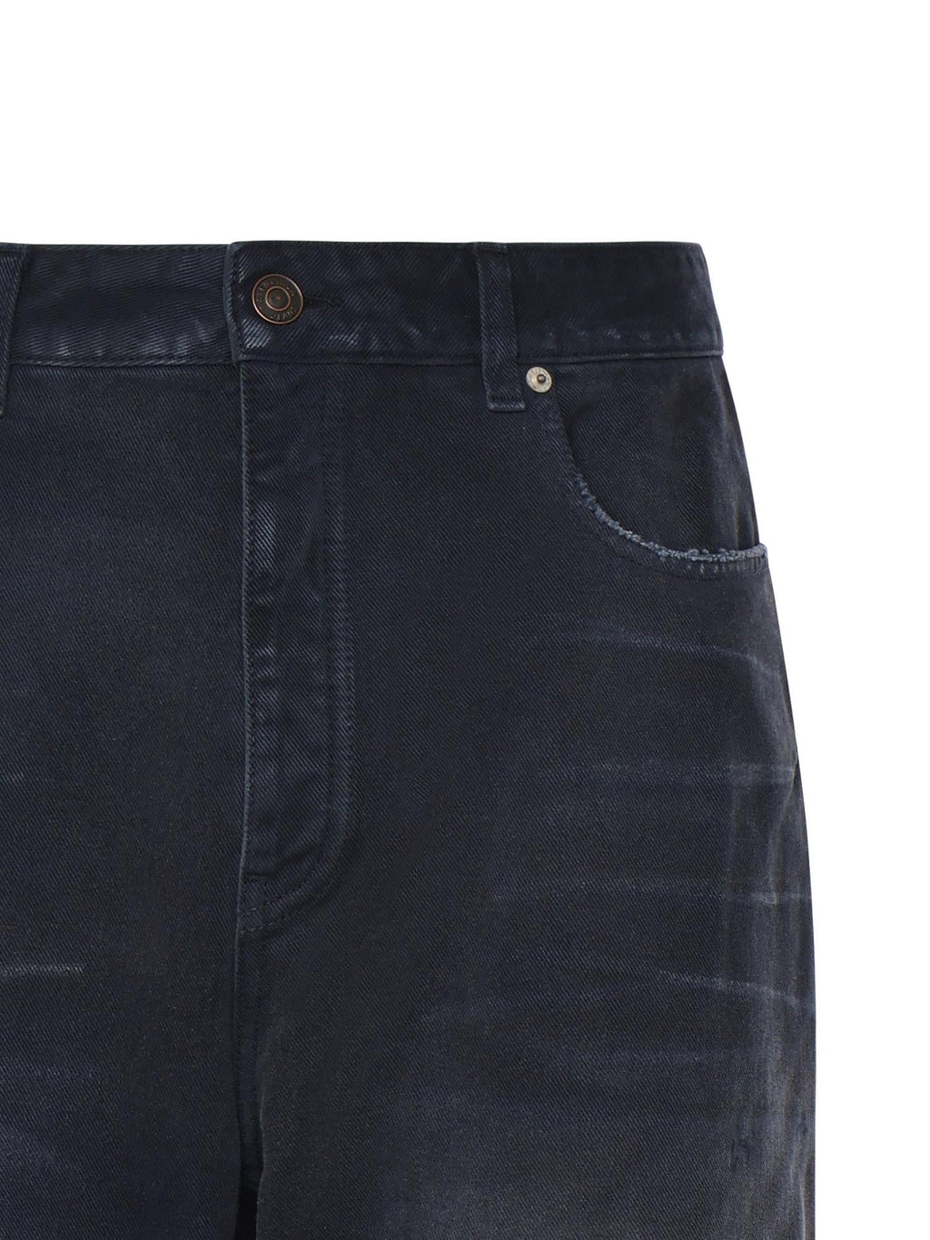 Jeans Baggy In Denim Balenciaga оригінал – Купити в Україні – вид ззаду