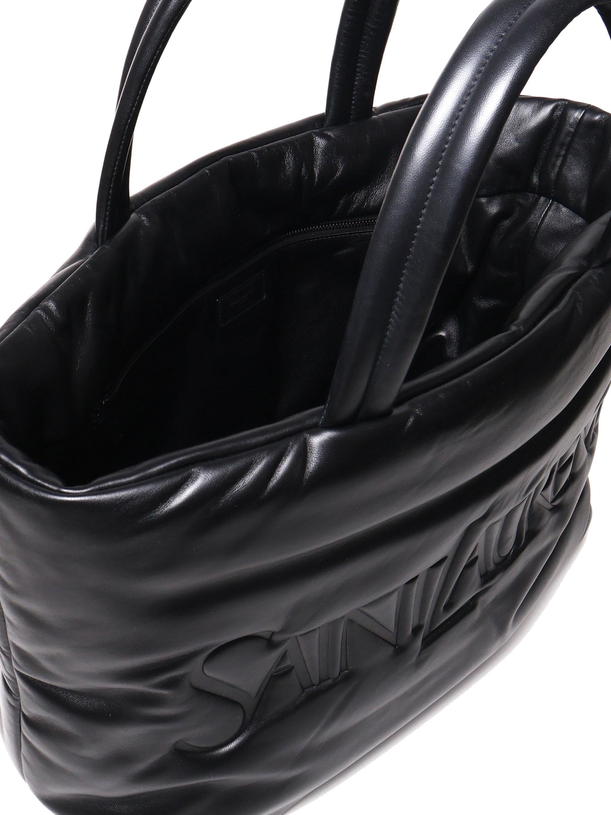 Borsa Tote Imbottita In Pelle Saint laurent – Гарантія оригінальності – збільшений вид
