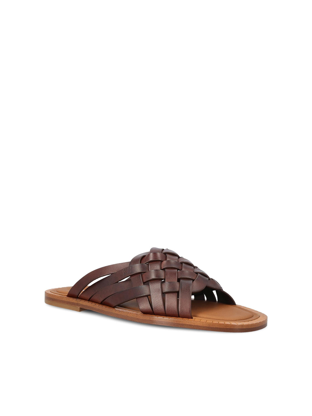Leather Sandals Miu miu – Гарантія оригінальності – вид ззаду