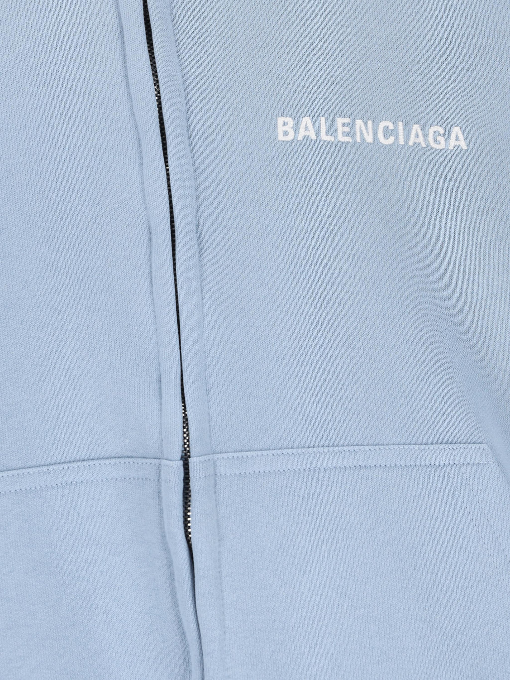 Hoodie Con Zip Balenciaga Back Balenciaga – Гарантія оригінальності – детальний вид