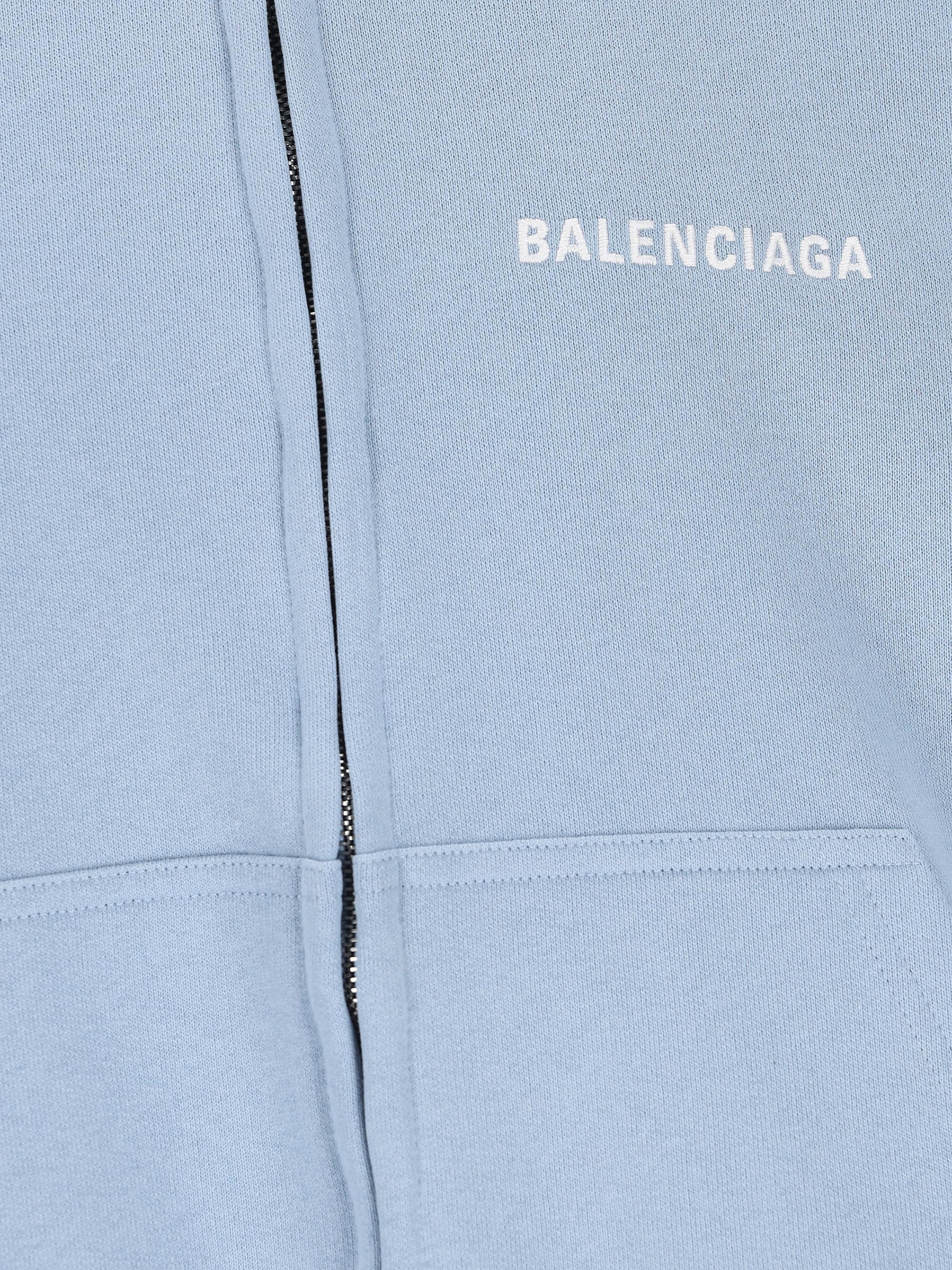 Hoodie Con Zip Balenciaga Back Balenciaga – Гарантія оригінальності – детальний вид - BALENCIAGA