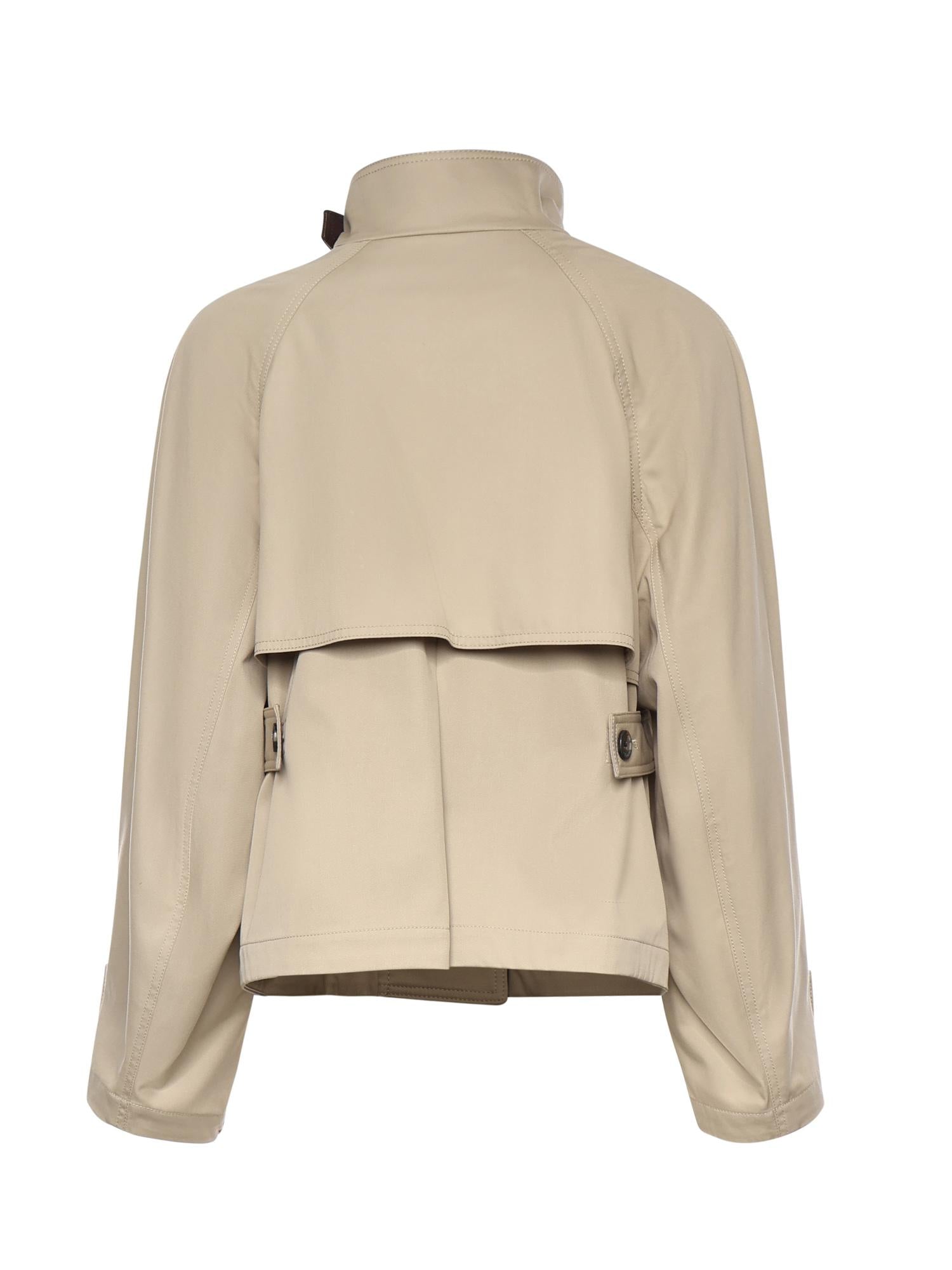 Оригінальна Parka Cropped In Cotone E Seta Loewe – детальний вид