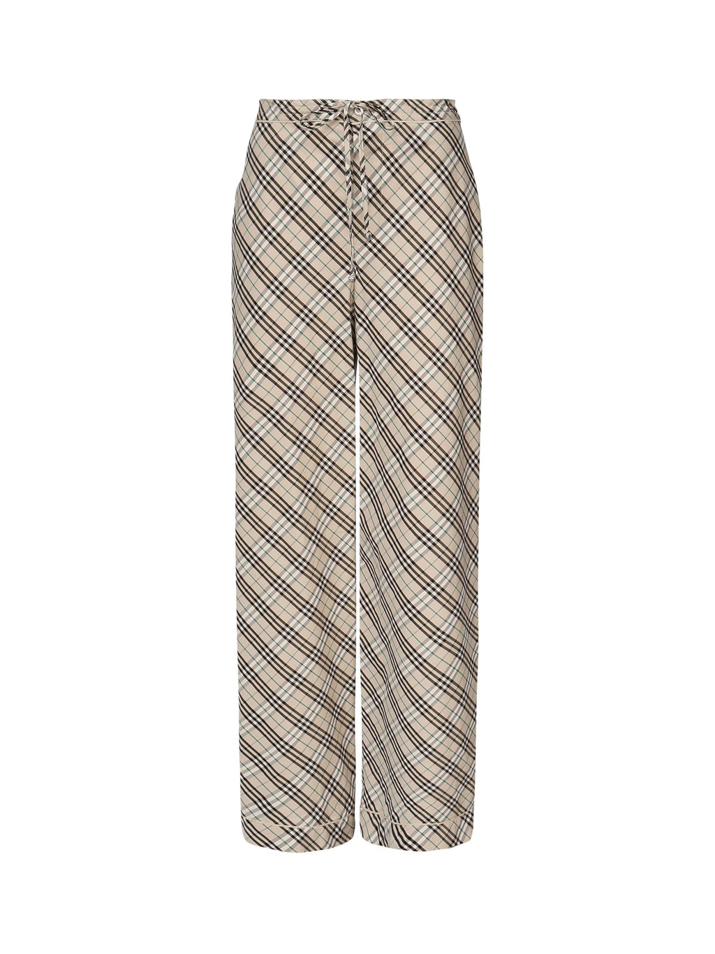 Pantaloni A Quadri Burberry – Гарантія оригінальності – боковий вид