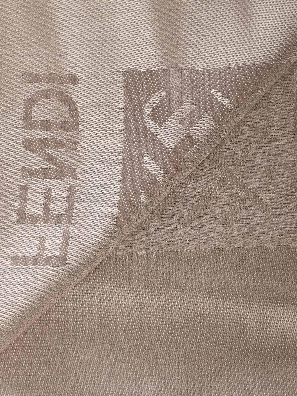 Scialle In Seta E Lana Ff Jacquard Fendi оригінал – Купити в Україні – вид ззаду