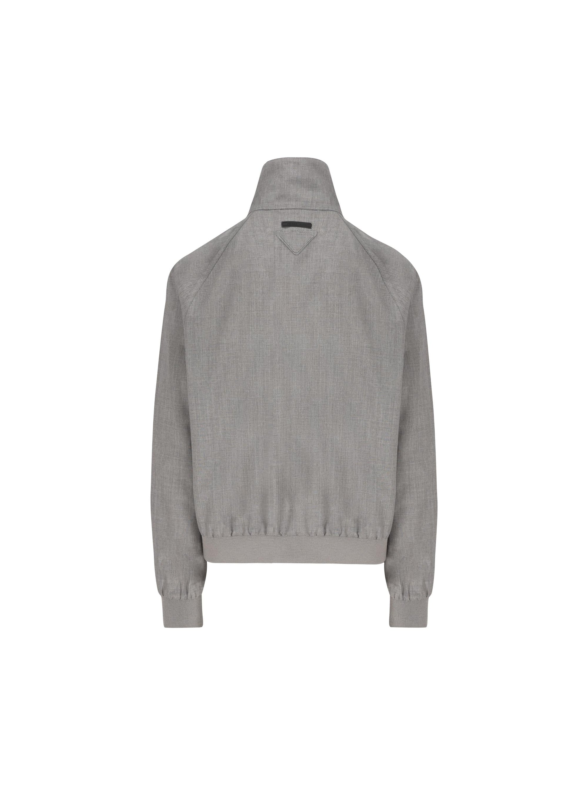Wool Jacket Prada – Гарантія оригінальності – вид ззаду