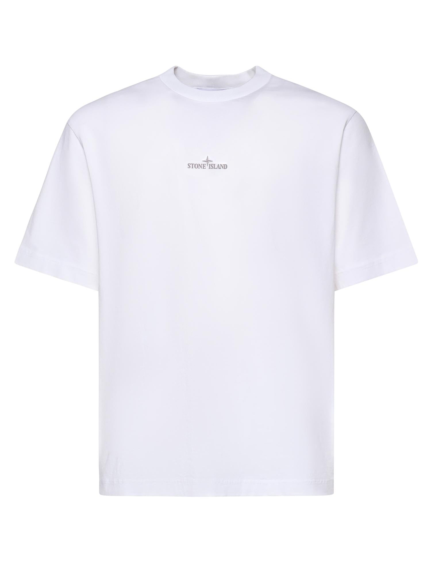 T-Shirt Con Stampa Carlo Stone island – Гарантія оригінальності – боковий вид