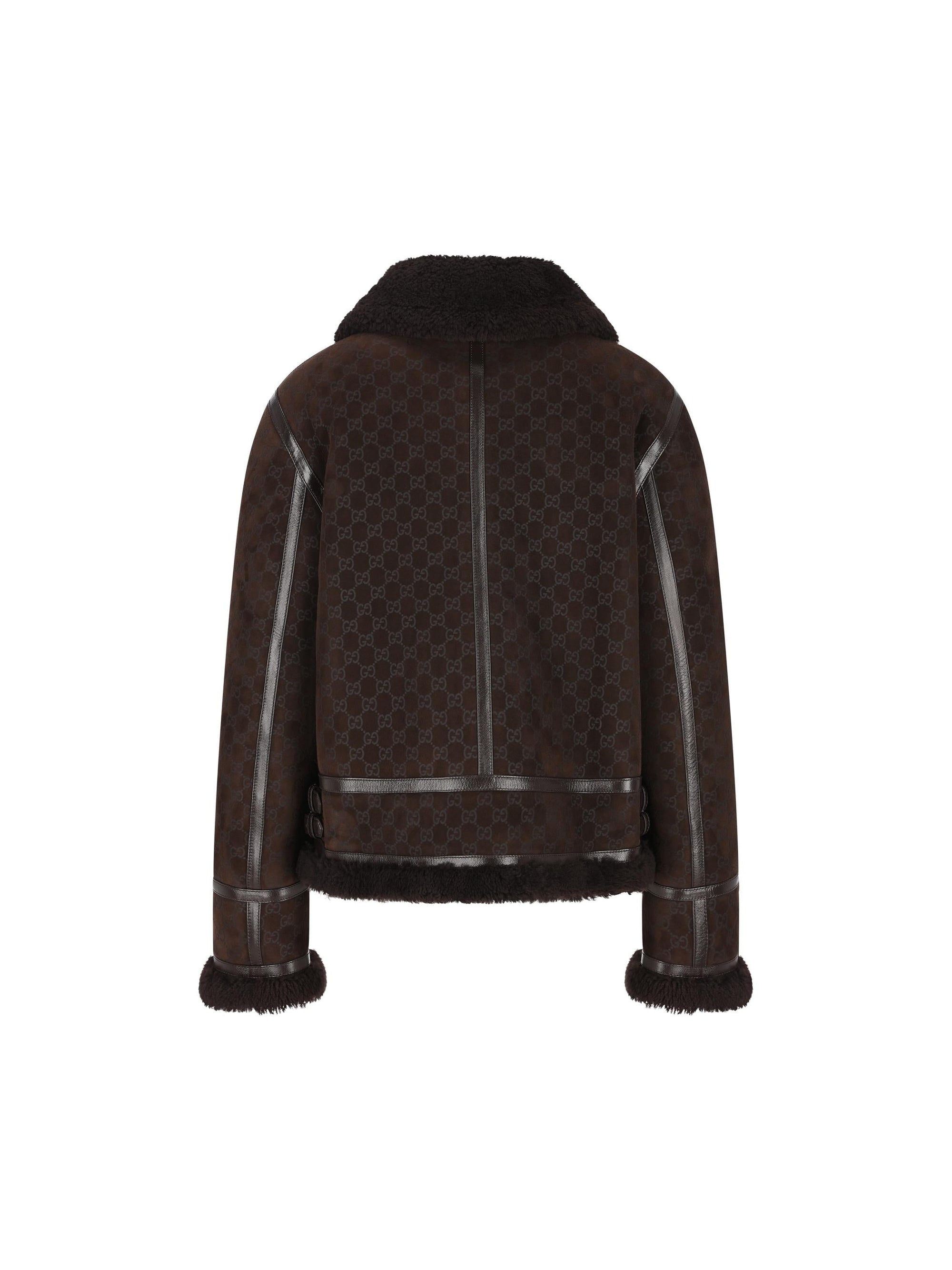 Оригінальна Leather Jacket Gucci – вид ззаду