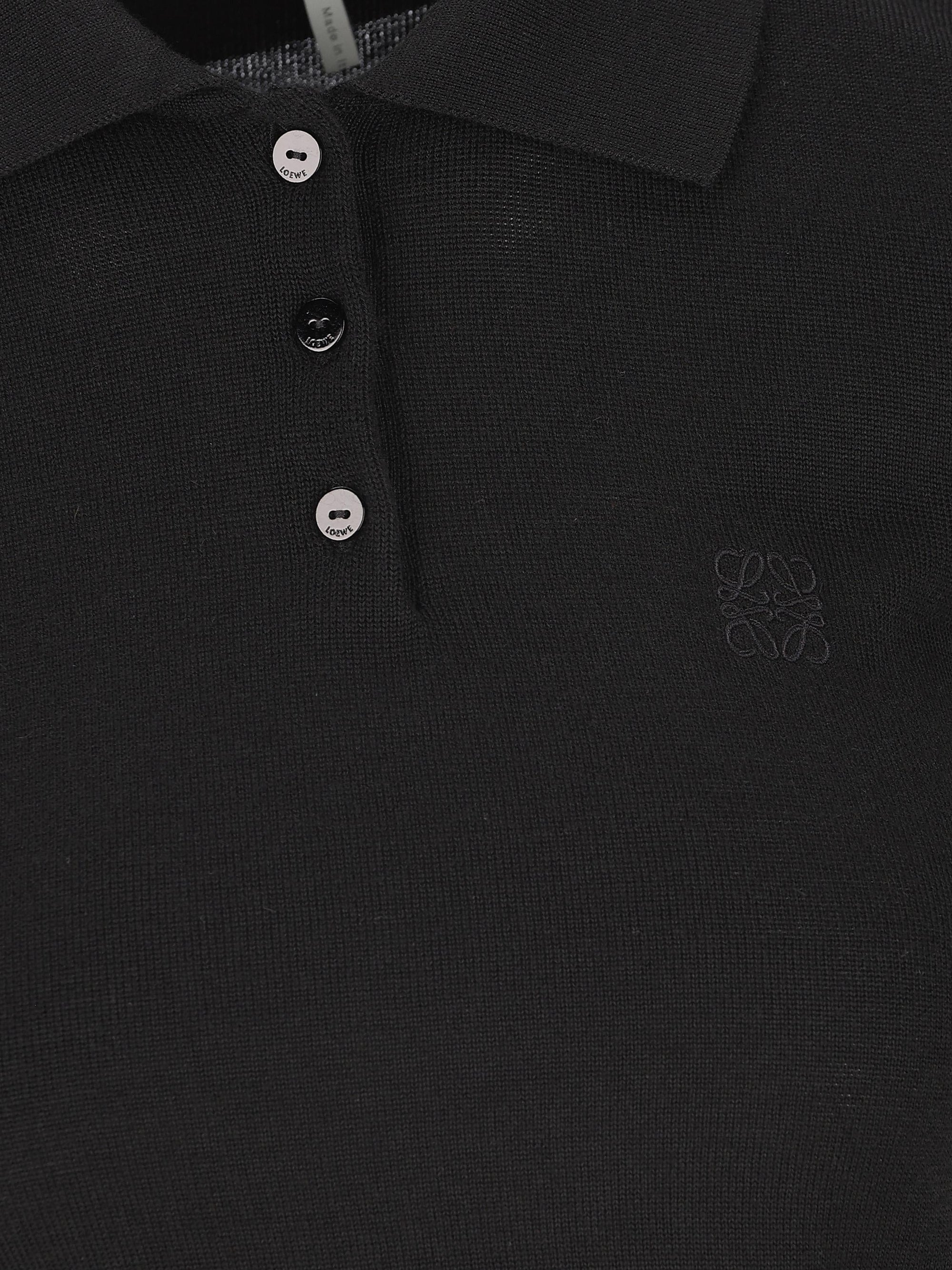 Оригінальна Cashmere And Silk Polo Loewe – детальний вид
