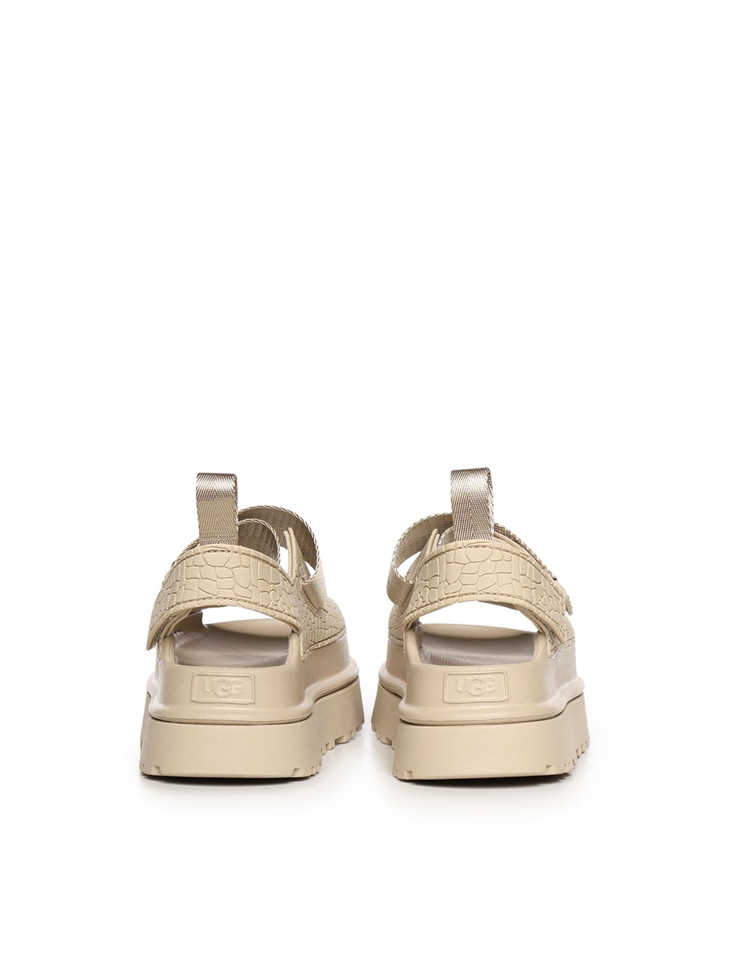 Sandali Goldenglow Embossed Ugg – Гарантія оригінальності – детальний вид