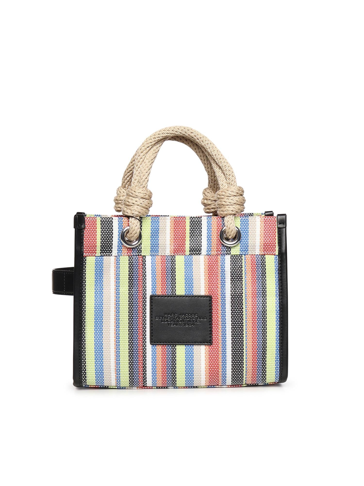Оригінальна Borsa The Small Tote A Righe Marc jacobs – детальний вид